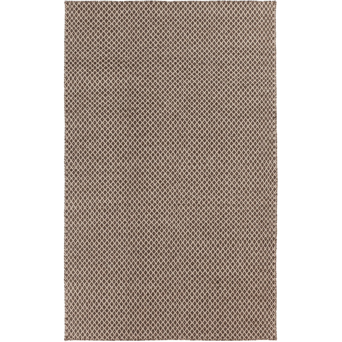Ravena 96 X 60 inch Brown and Neutral Area Rug, Wool