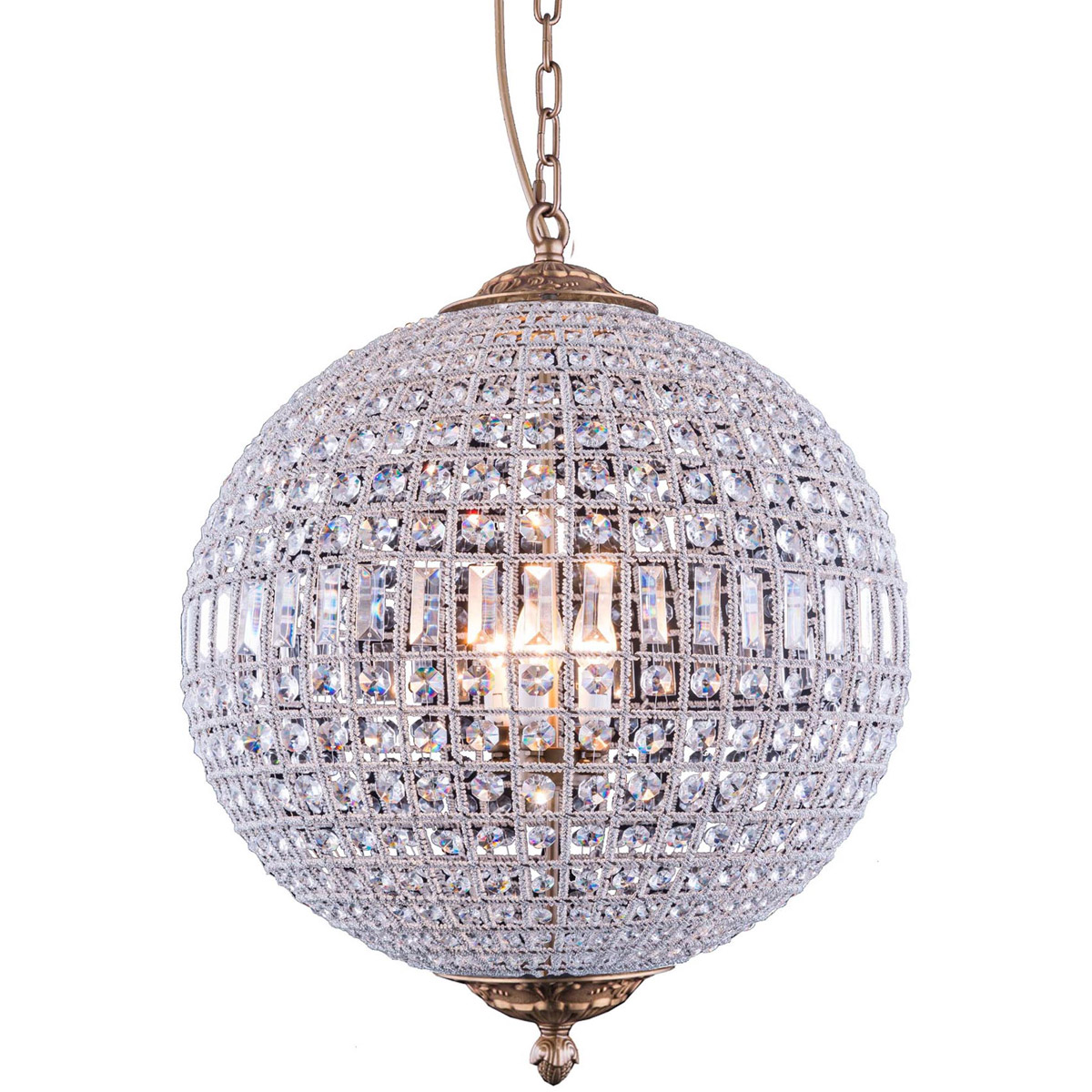Olivia 5 Light 24.5 inch French Gold Pendant Ceiling Light, Urban Classic