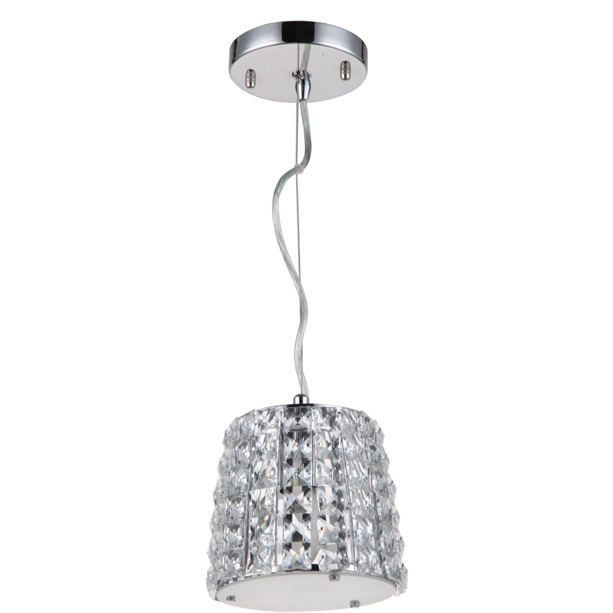 Ryder 1 Light 7 inch Chrome Mini Pendant Ceiling Light