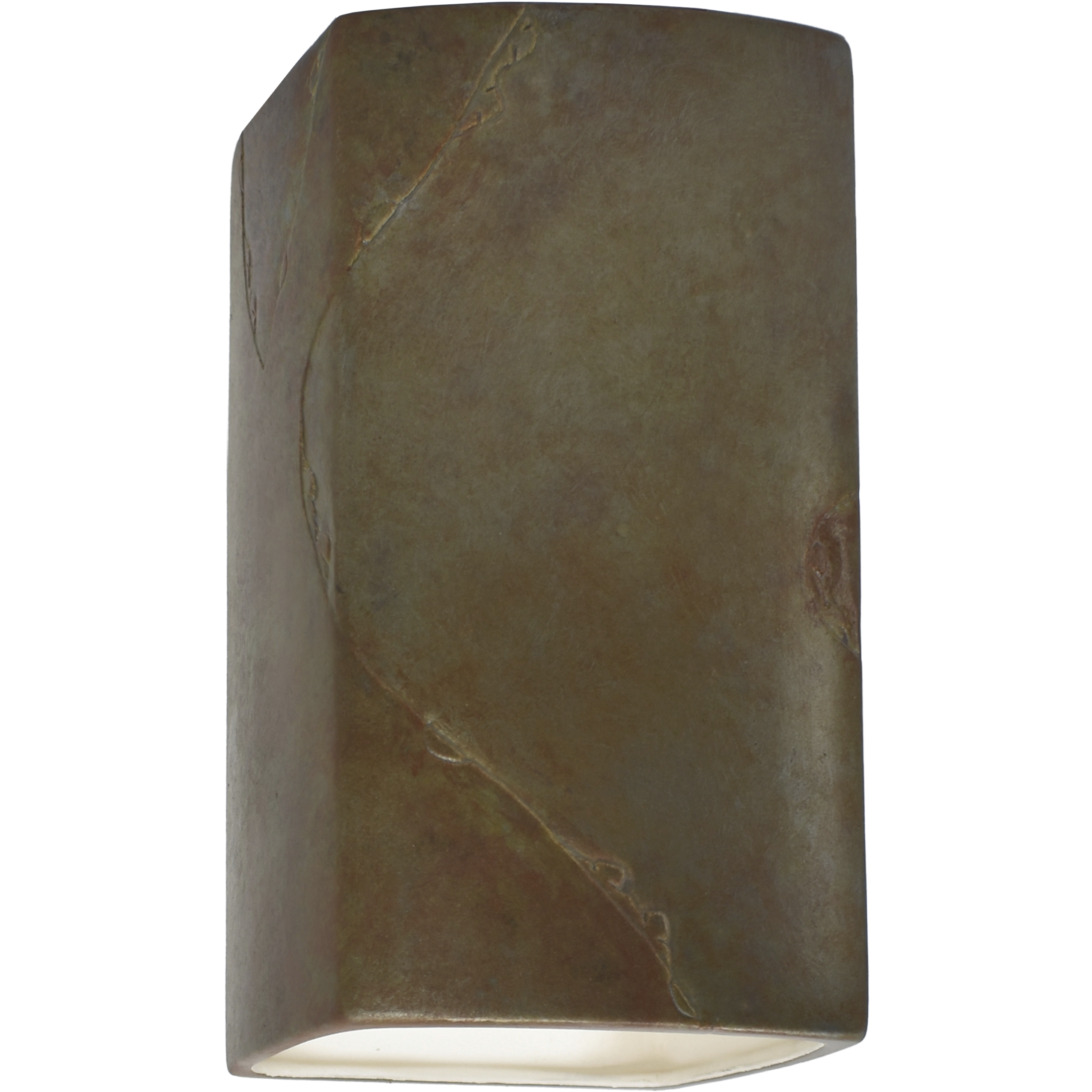 Ambiance LED 9.5 inch Tierra Red Slate Outdoor Wall Sconce