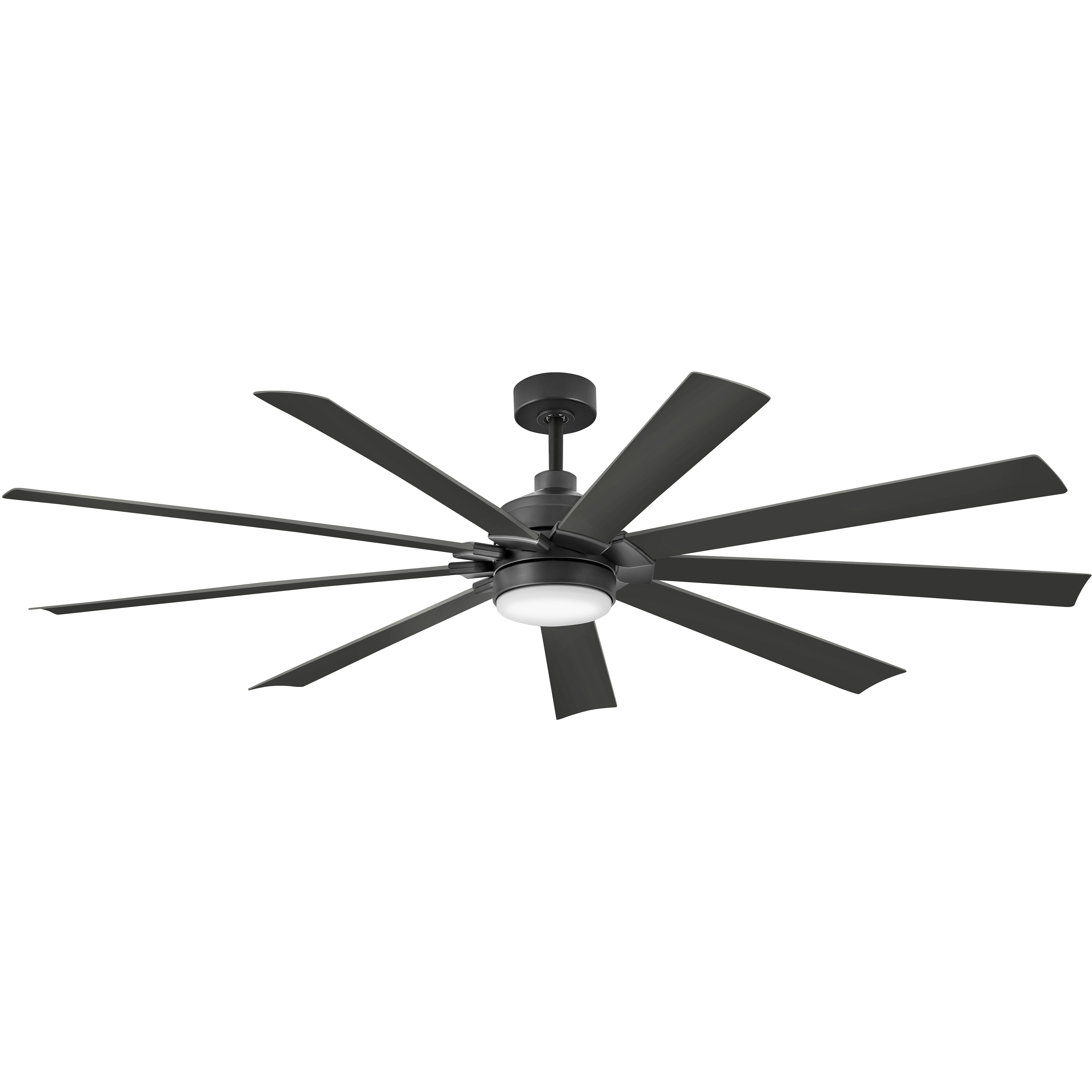 Turbine 80 inch Matte Black Smart Fan