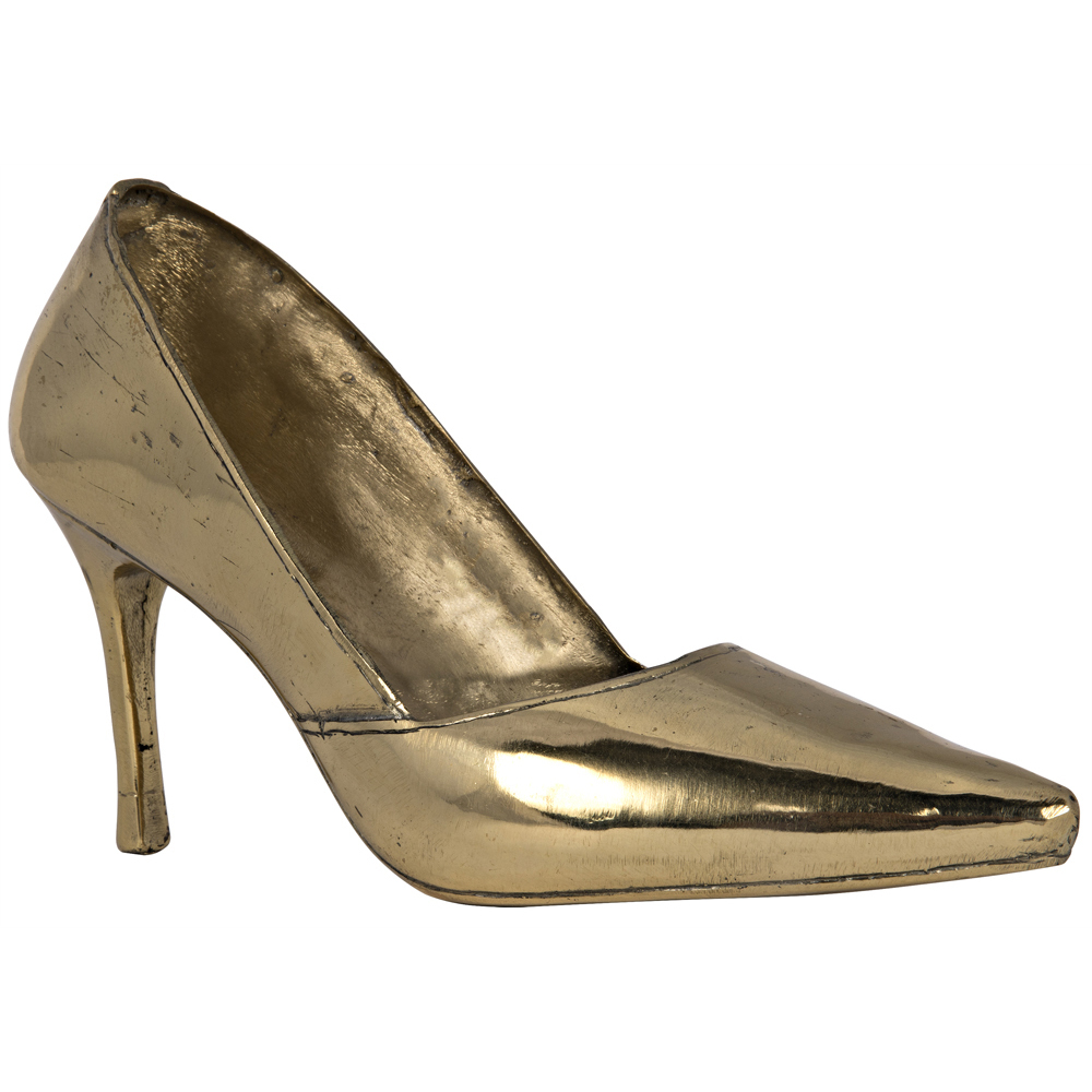 Heel Antique Brass Decor Accessory