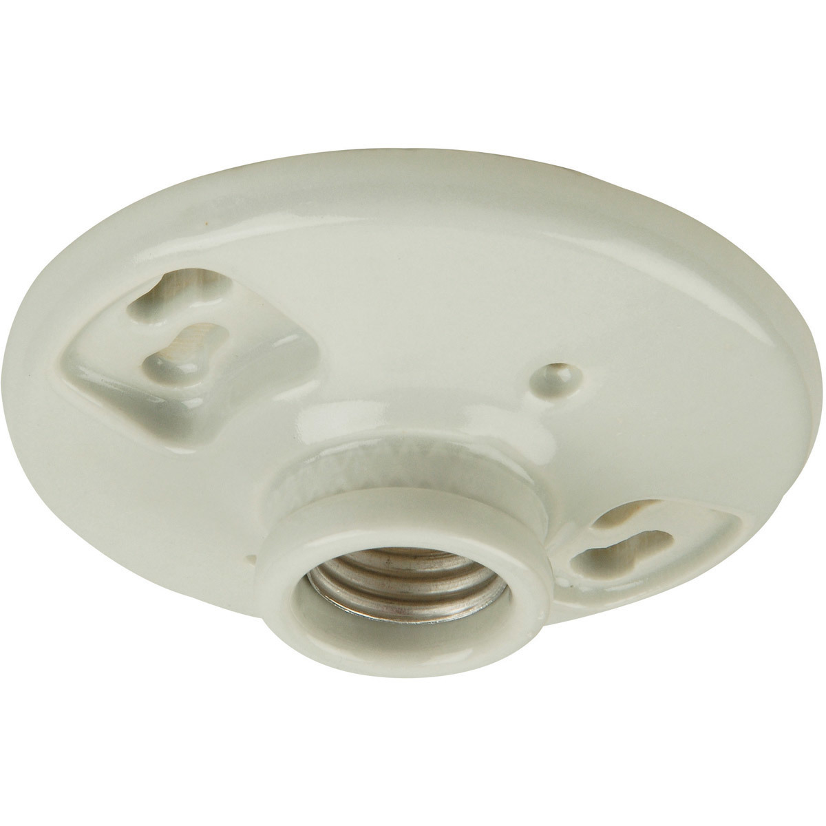 Jeremiah 1 Light 4 inch Porcelain Small Space Lighting Ceiling Light