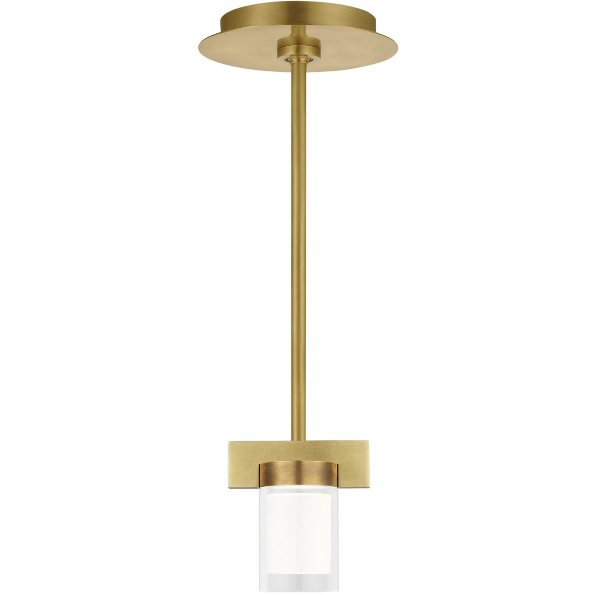 Kelly Wearstler Esfera LED 2.5 inch Natural Brass Pendant Ceiling Light in 277V, Integrated LED