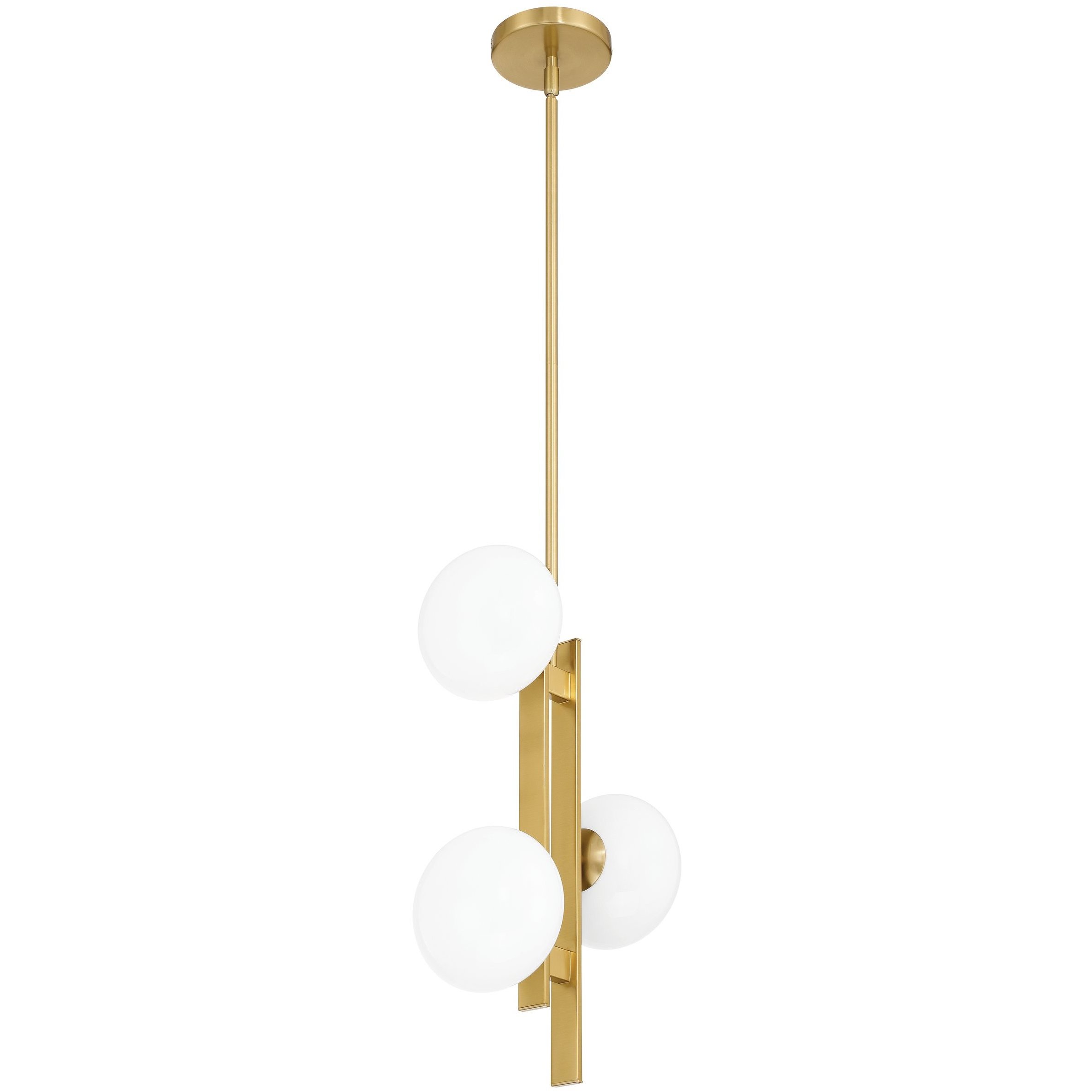 Julep LED 6 inch Brushed Gold Pendant Ceiling Light