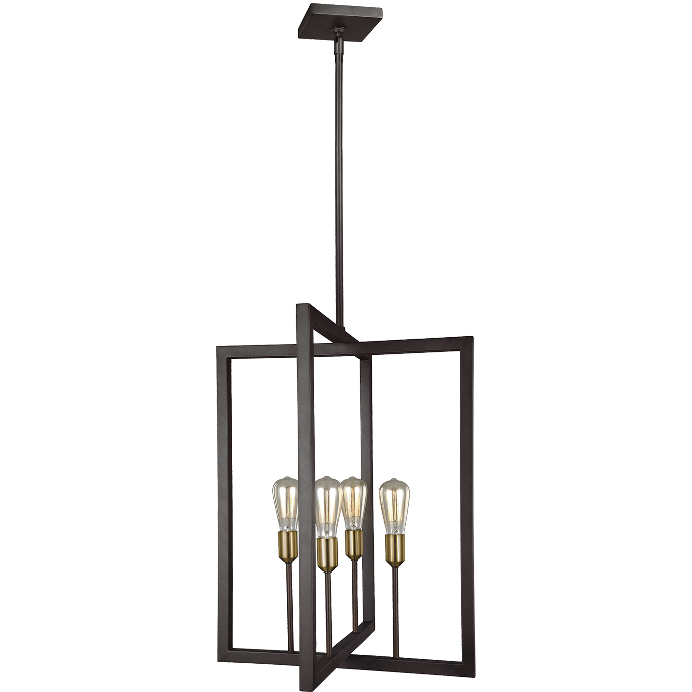 Sean Lavin Finnegan 4 Light 21 inch New World Bronze Chandelier Ceiling Light
