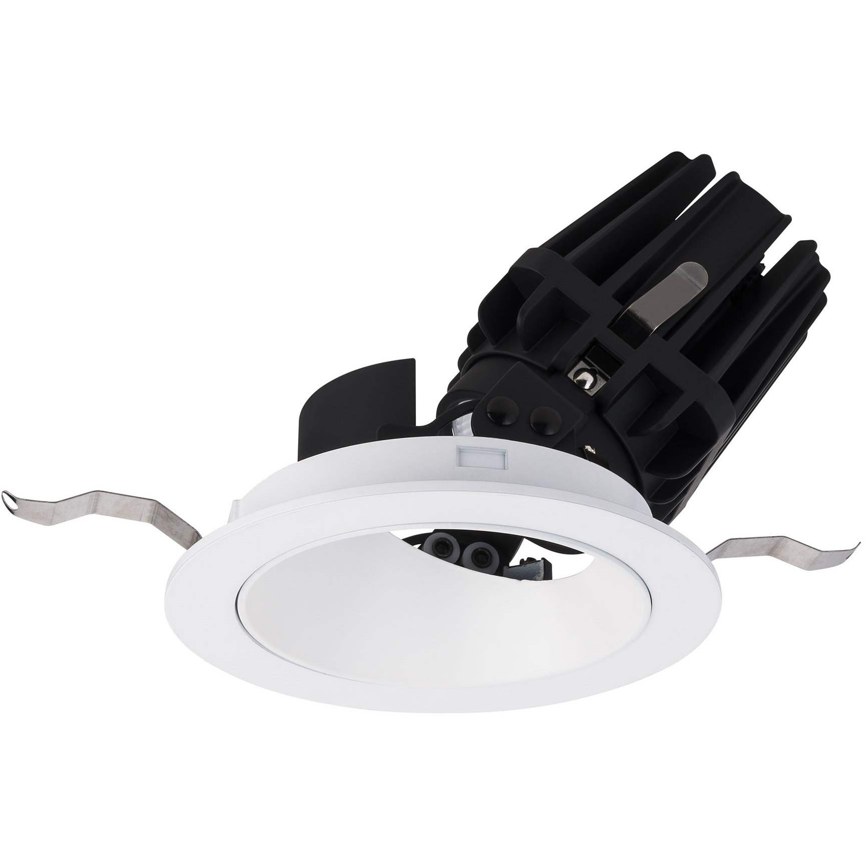 FQ Integrated LED White Recessed Trim in 1800-3000K, 4" LED