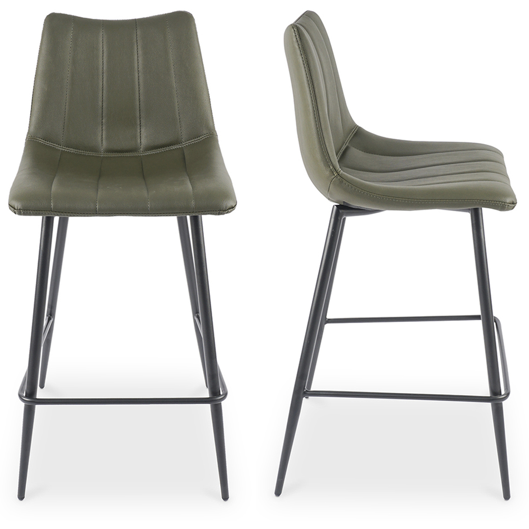 Alibi 37 inch Dark Green Counter Stool, M2