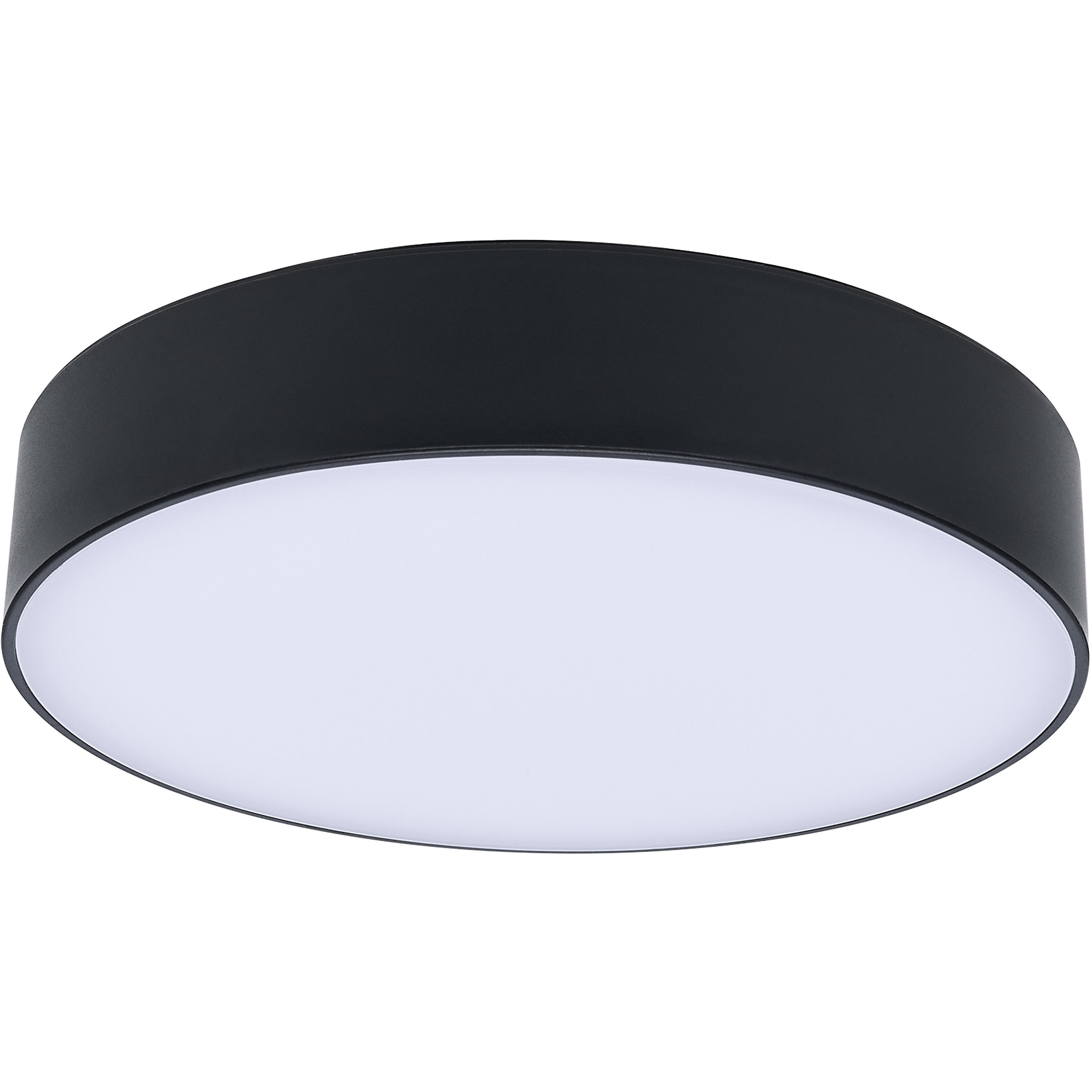 ColorQuick LED 5.05 inch Black Flush Mount Ceiling Light