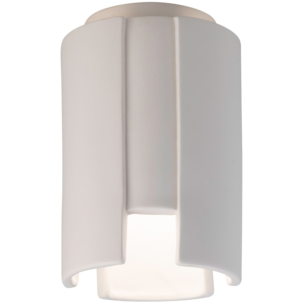 Radiance Collection LED 6.25 inch Bisque Flush-Mount Ceiling Light
