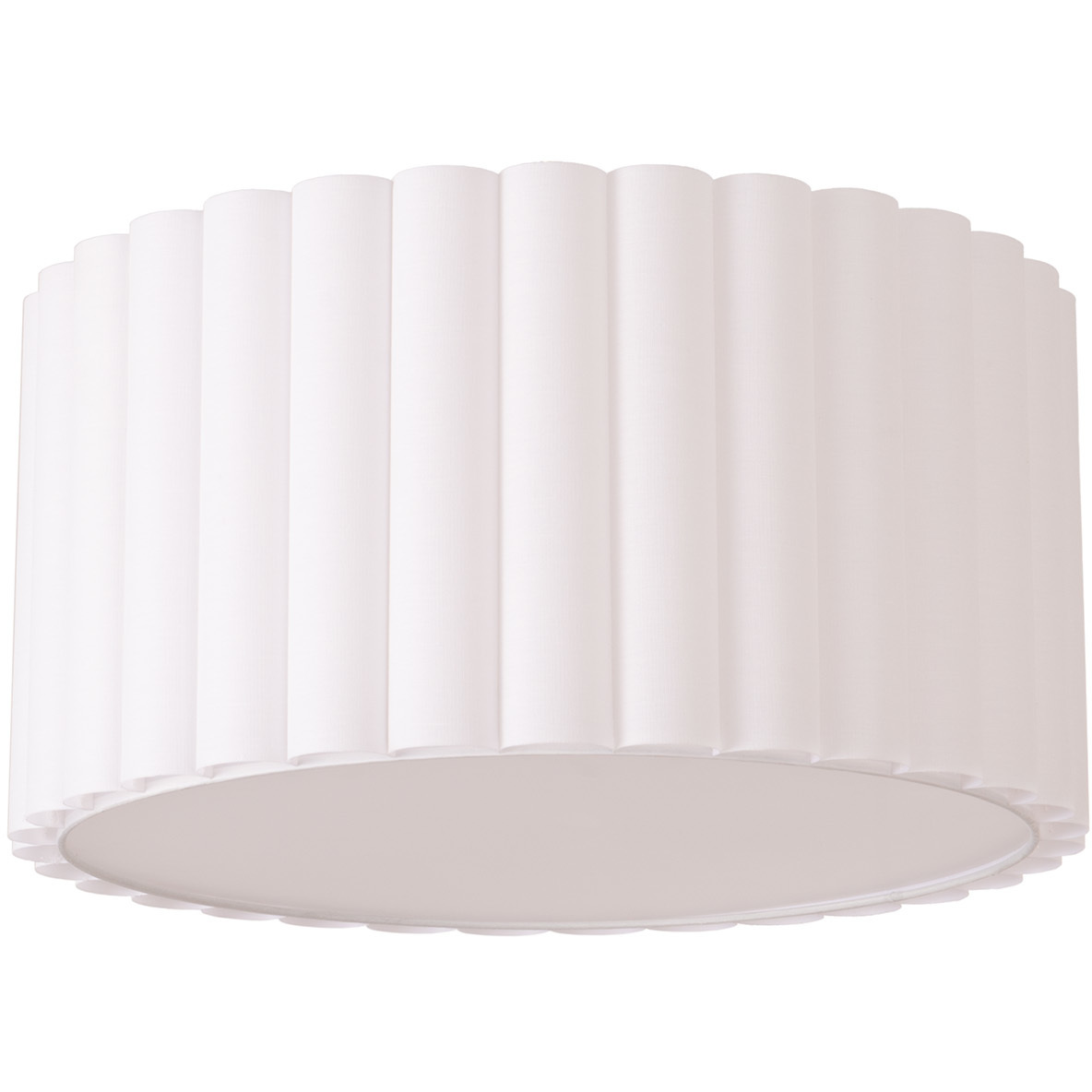 Scallop 1 Light 17 inch Weathered Brass Flush Mount Ceiling Light