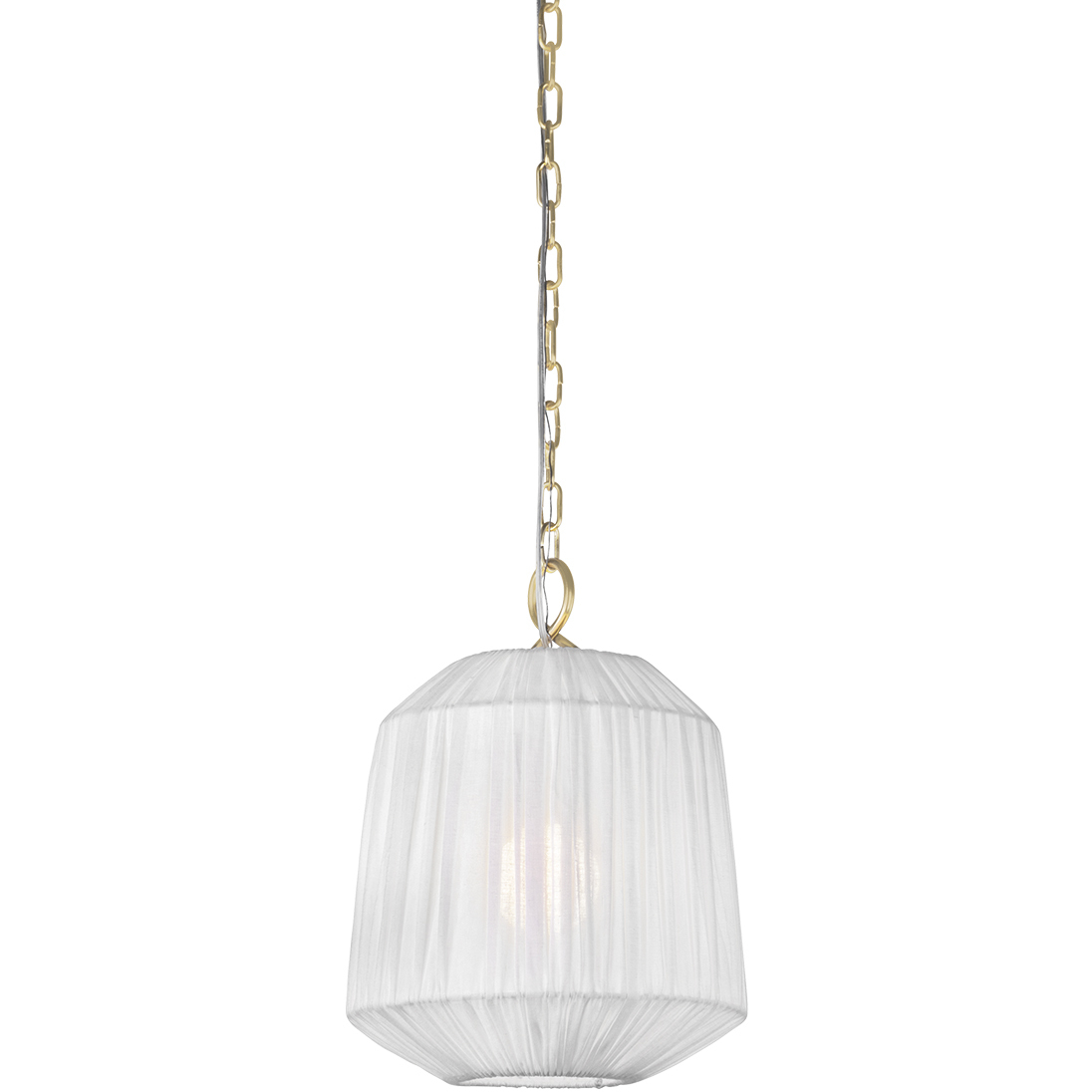 Amanza 1 Light 11.5 inch Aged Brass Pendant Ceiling Light