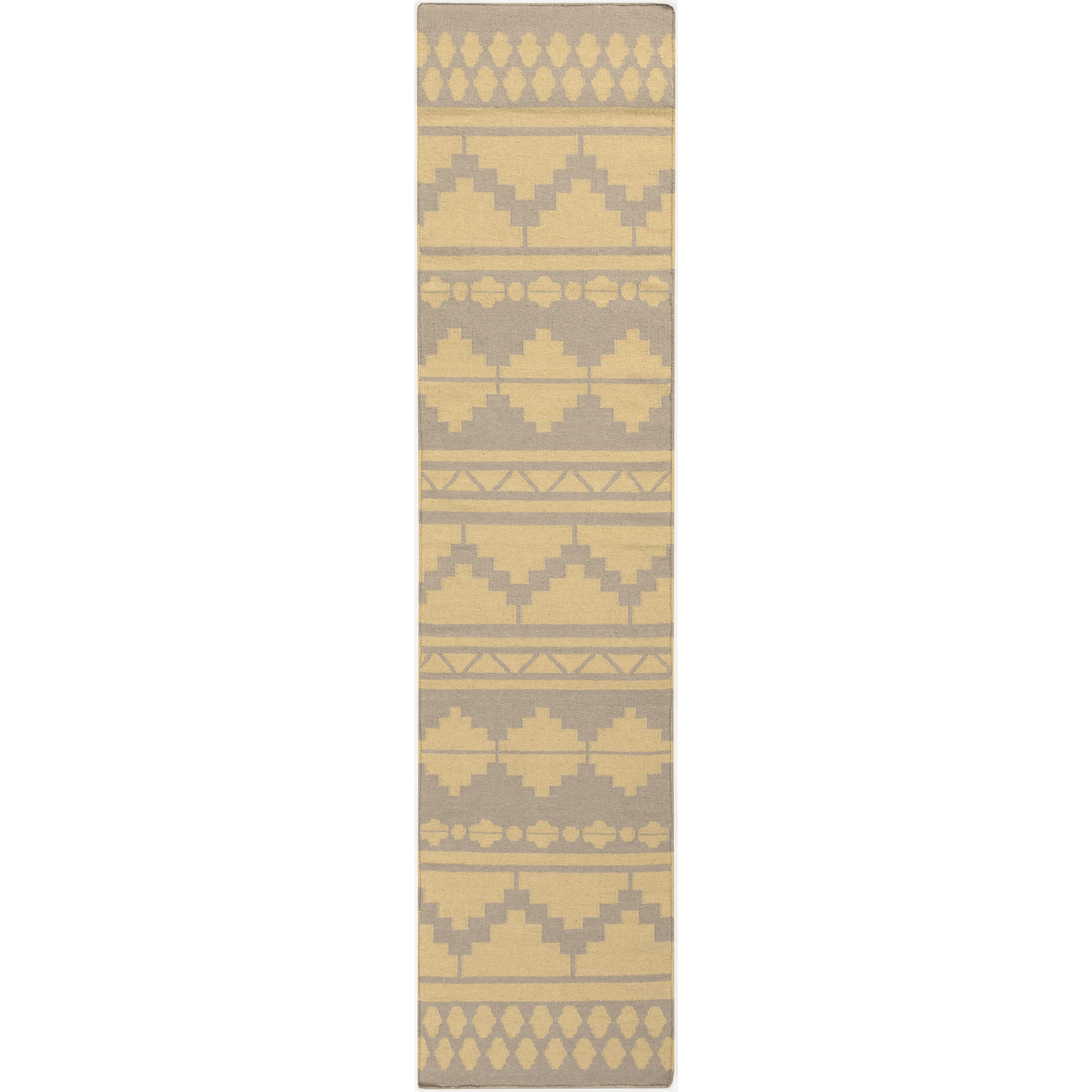 Frontier 96 X 30 inch Wheat, Taupe Rug