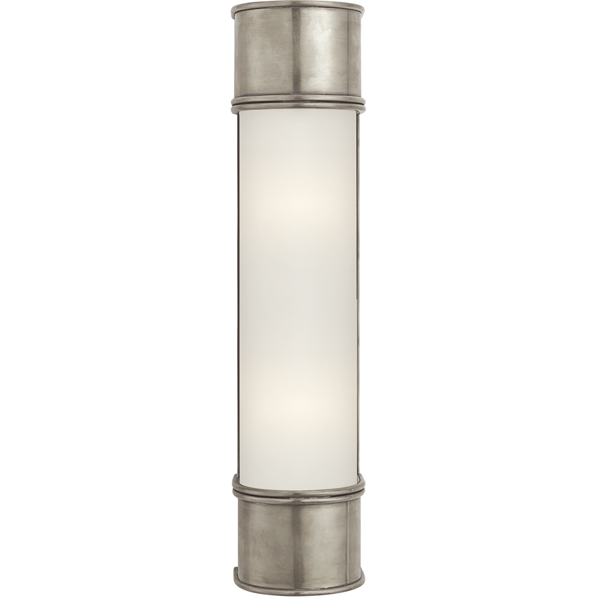 Chapman & Myers Oxford 2 Light 4.25 inch Antique Nickel Bath Sconce Wall Light
