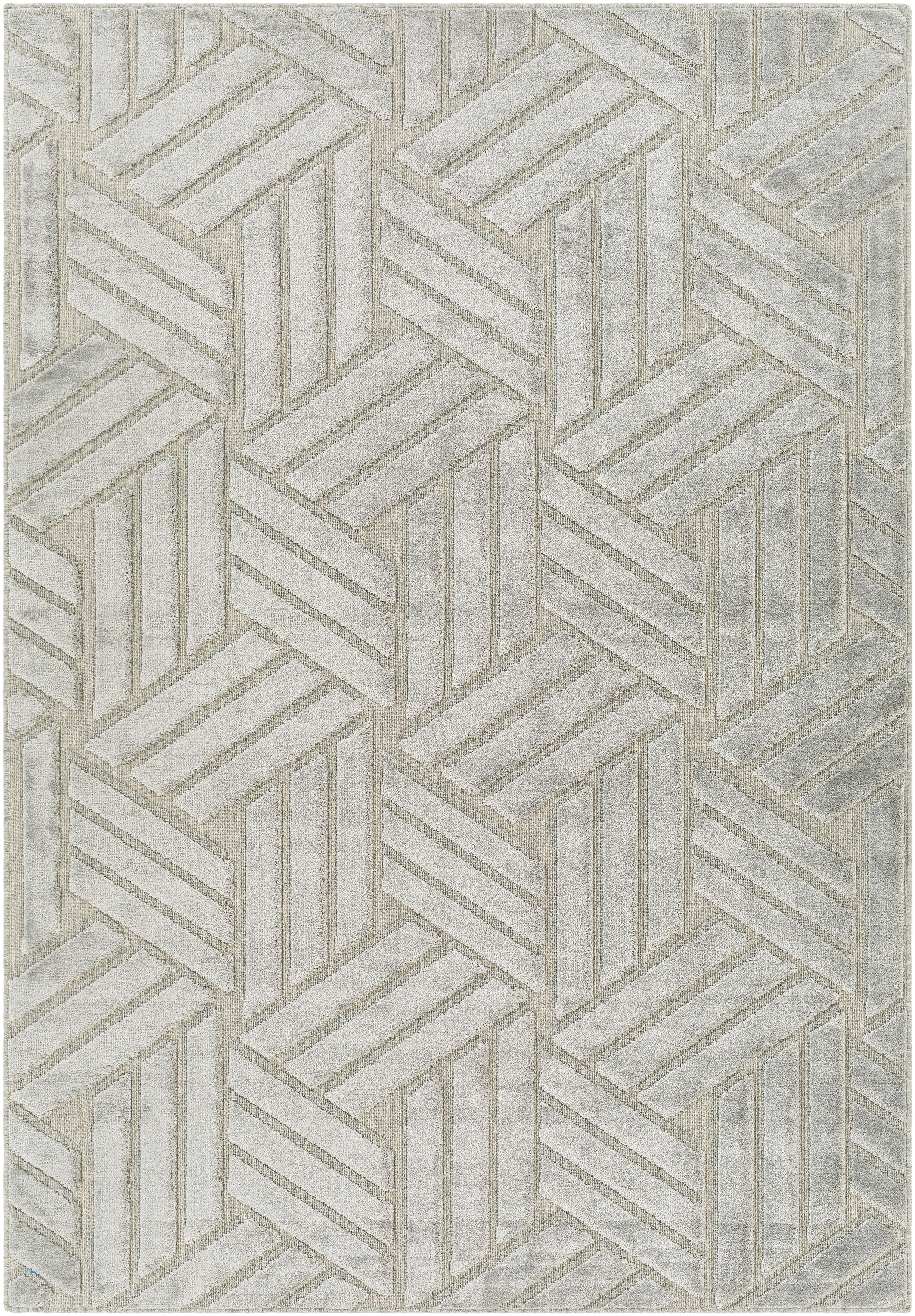 Kingston 36 X 24 inch Medium Gray Rug in 2 x 3, Rectangle