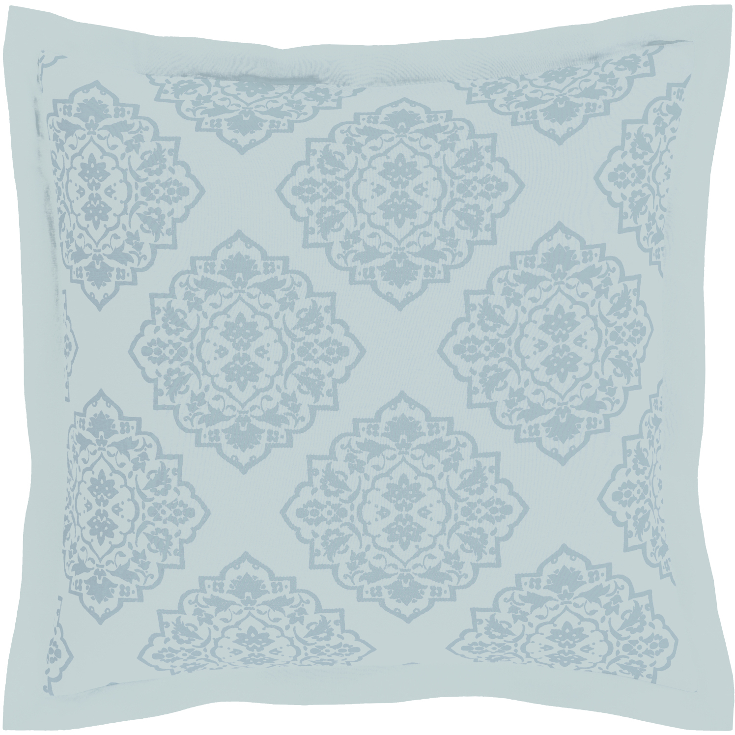 Anniston 26 X 26 inch Ice Blue, Sage Euro Sham