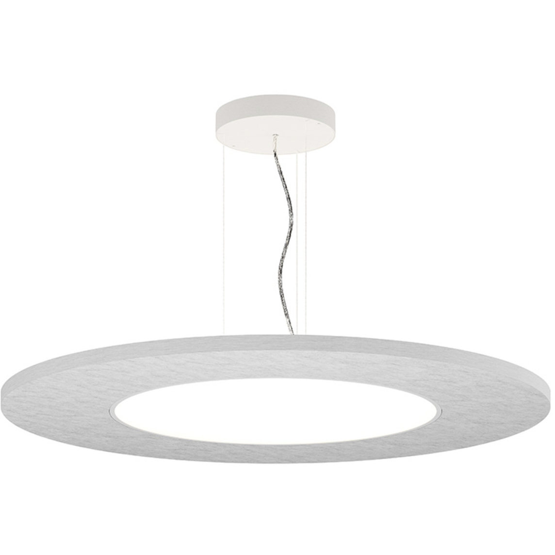 Jazz 2 Light 40 inch White Pendant Ceiling Light