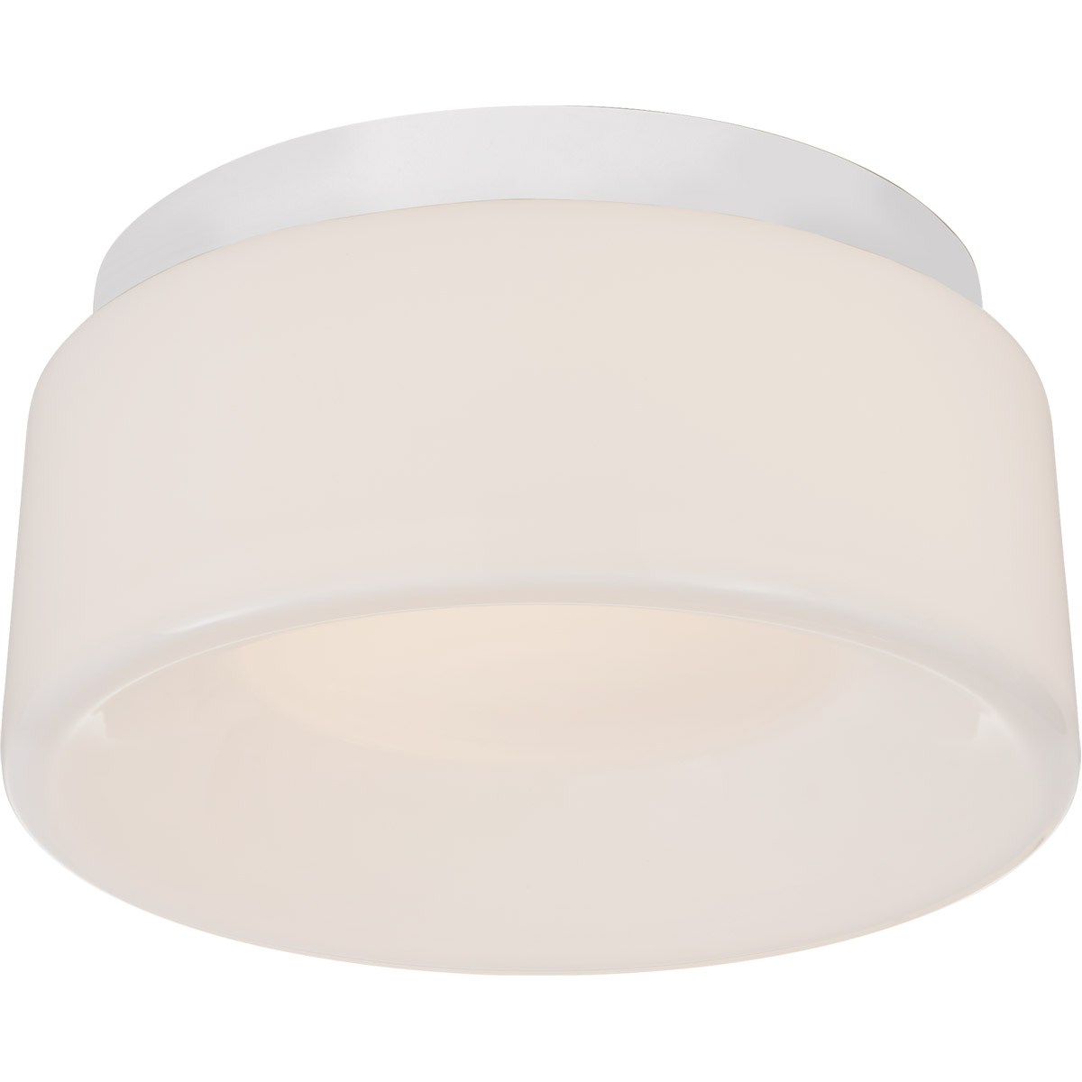 Barbara Barry Halo LED 5.5 inch Matte White Flush Mount Ceiling Light