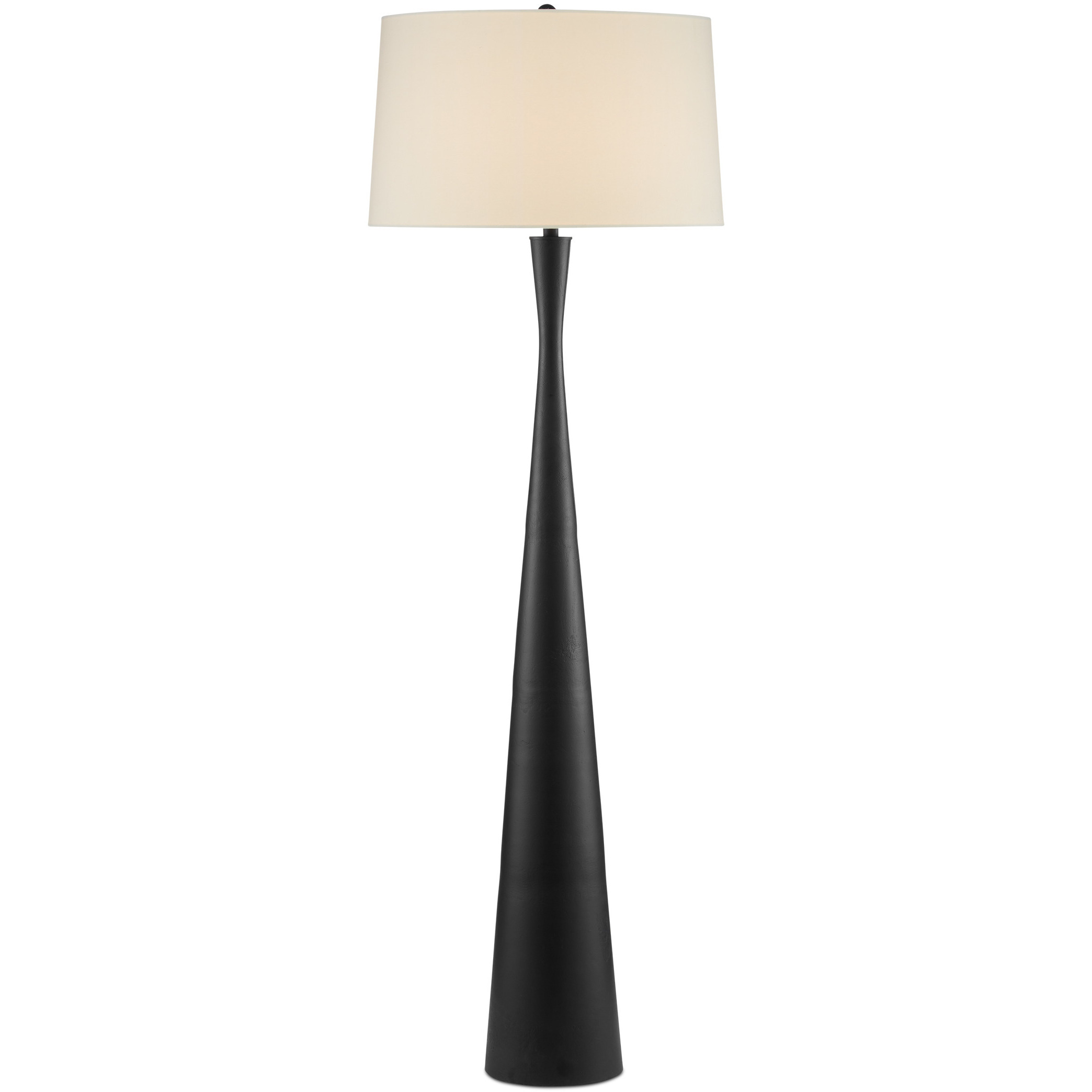 Montenegro 73 inch 150 watt Matte Black Floor Lamp Portable Light