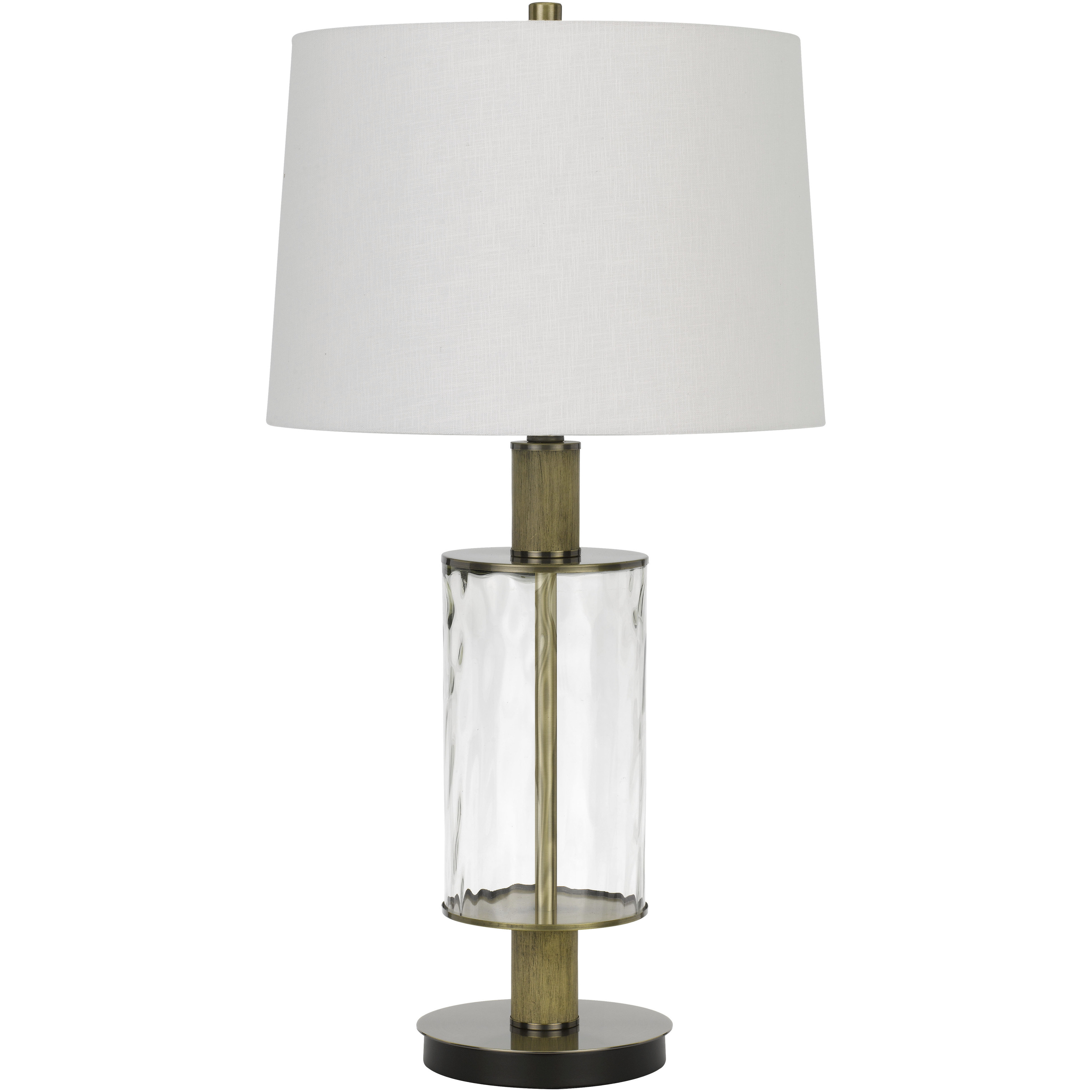 Morrilton 31 inch 150.00 watt Glass/Light Oak Table Lamp Portable Light