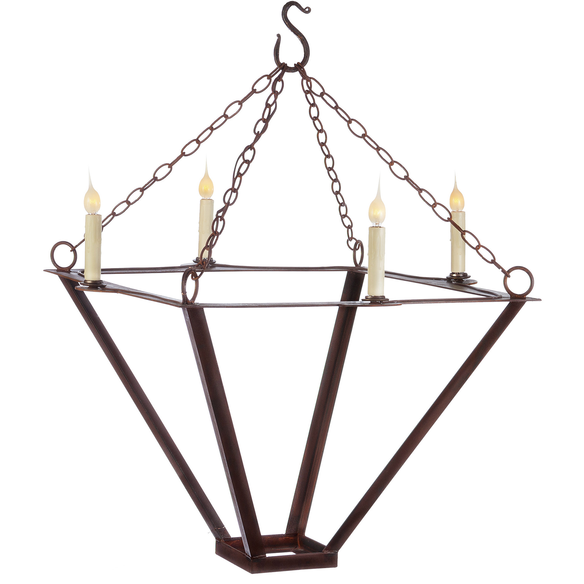 Hill Country 4 Light Darkened Bronze Chandelier Ceiling Light