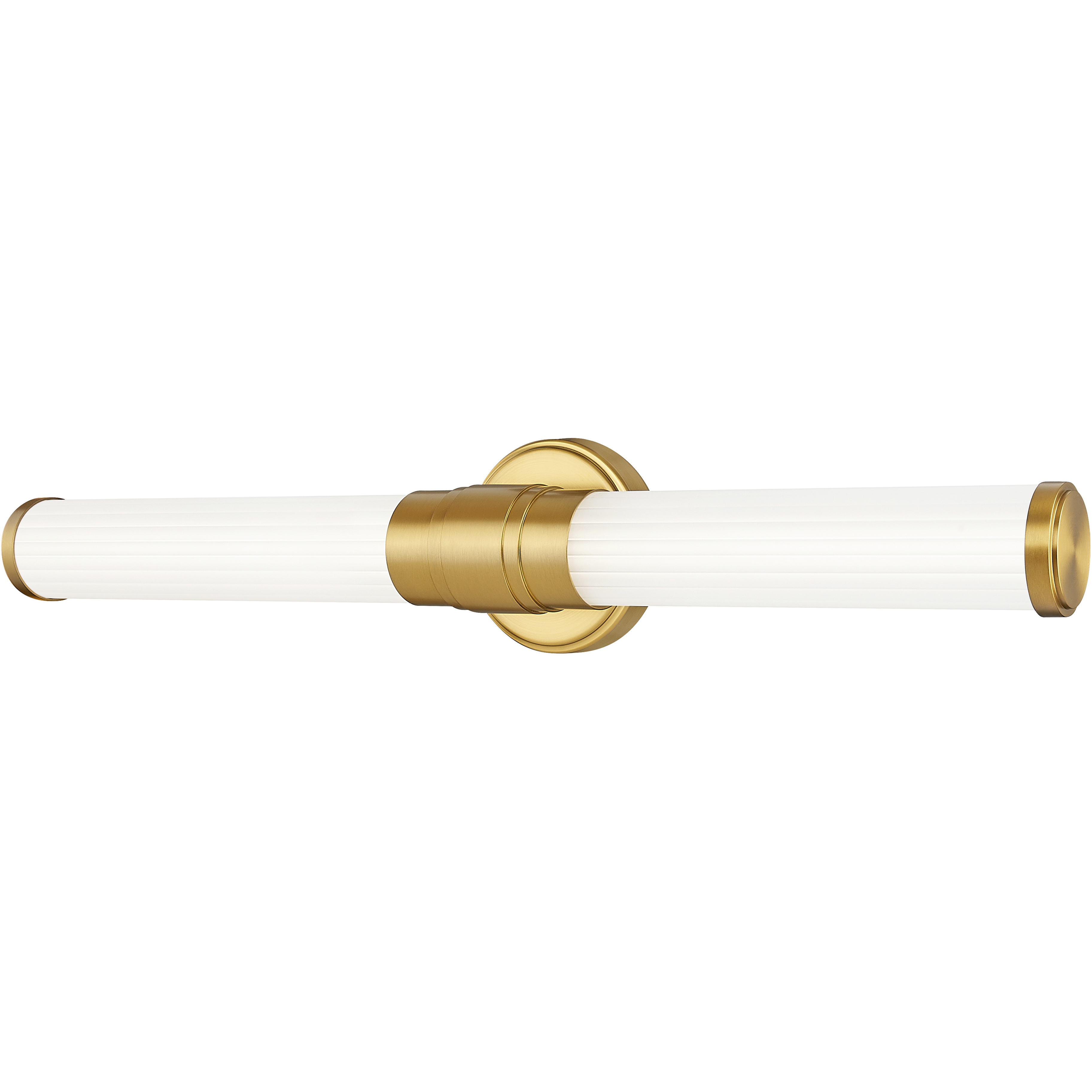 Warwick LED 25.25 inch Modern Gold Bathroom Vanity Wall Light