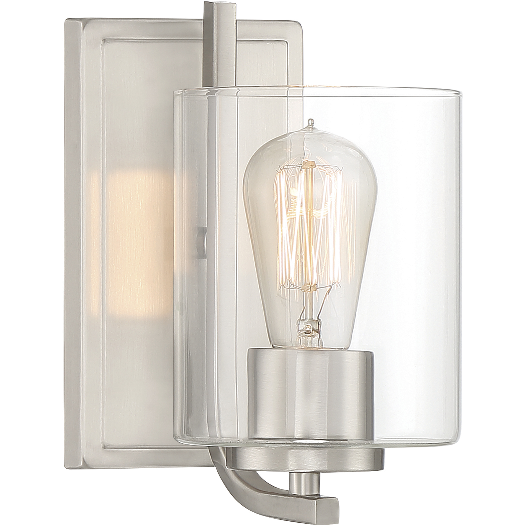 Liam 1 Light 5 inch Satin Platinum Wall Sconce Wall Light