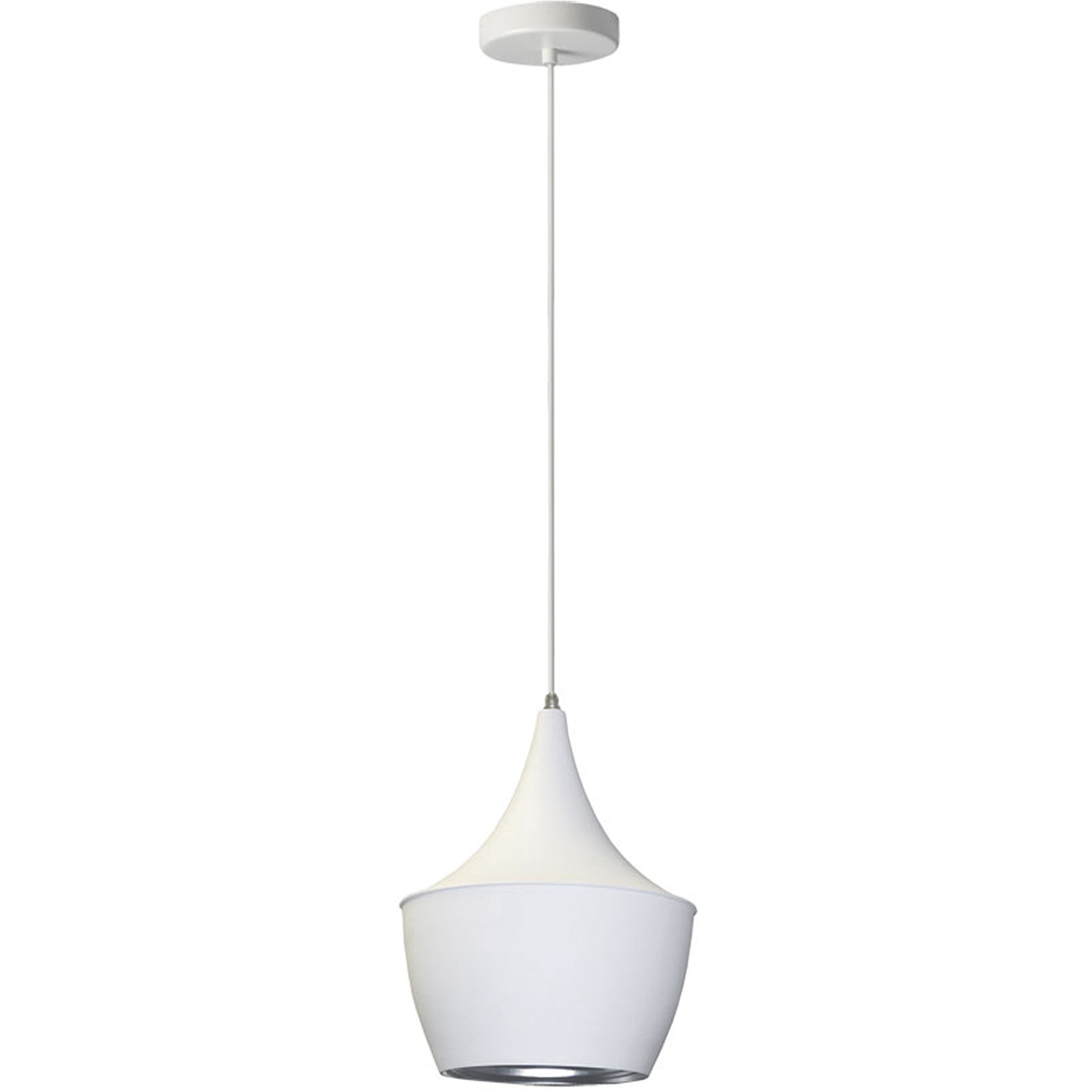 Helsinki LED 9 inch White Pendant Ceiling Light