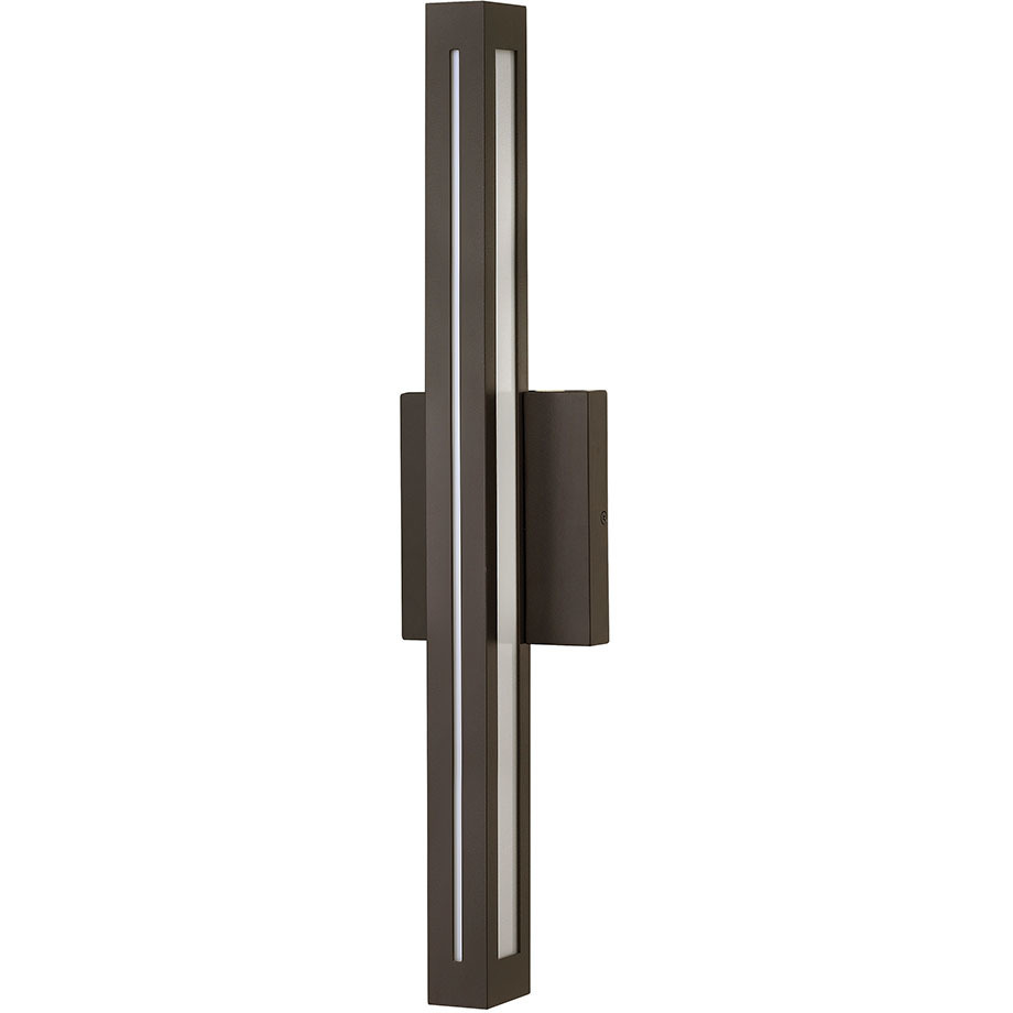 Vue LED 26 inch Bronze Outdoor Wall Mount Lantern, Large