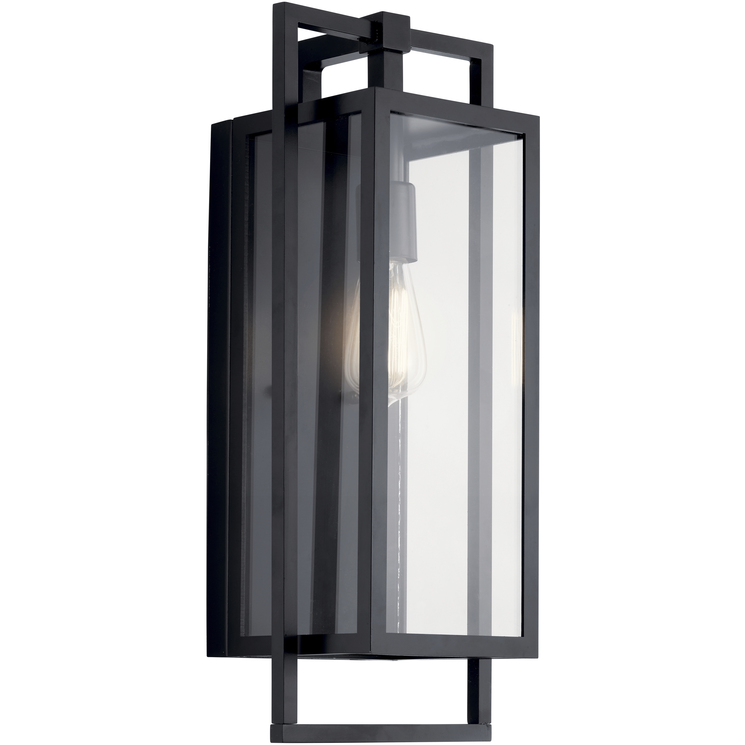 Goson 1 Light 20 inch Black Outdoor Wall Mount, Large