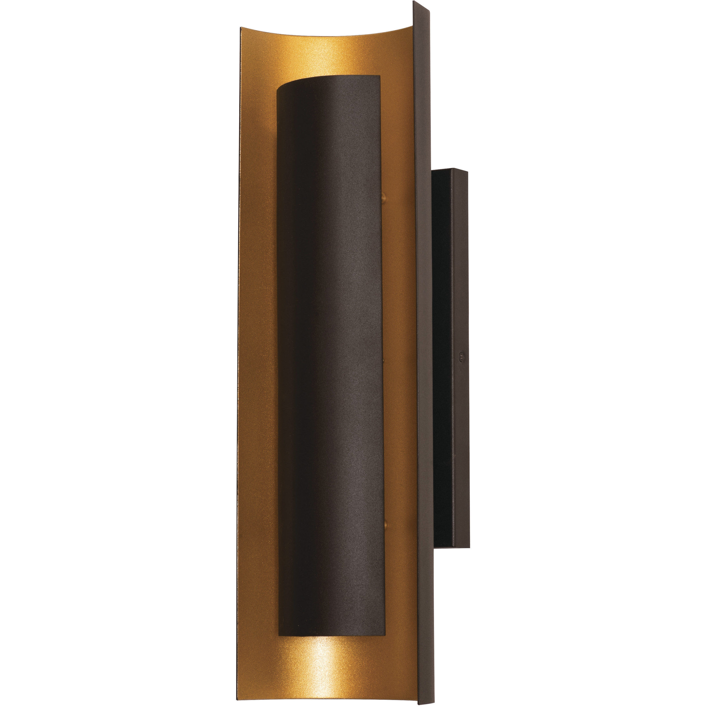 Reveal 1 Light 5 inch Black and Gold ADA Wall Sconce Wall Light