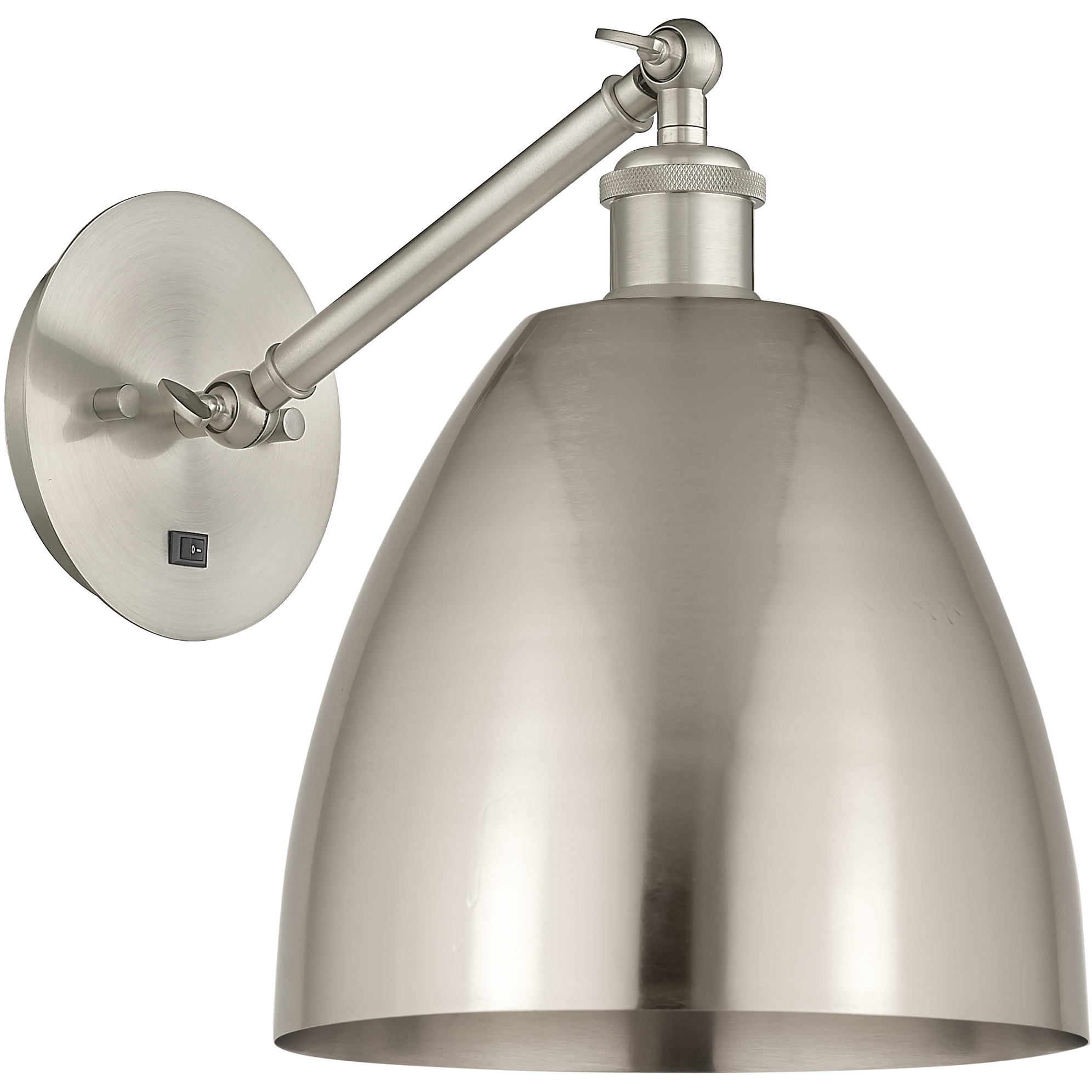 Ballston 1 Light 9 inch Satin Nickel Sconce Wall Light