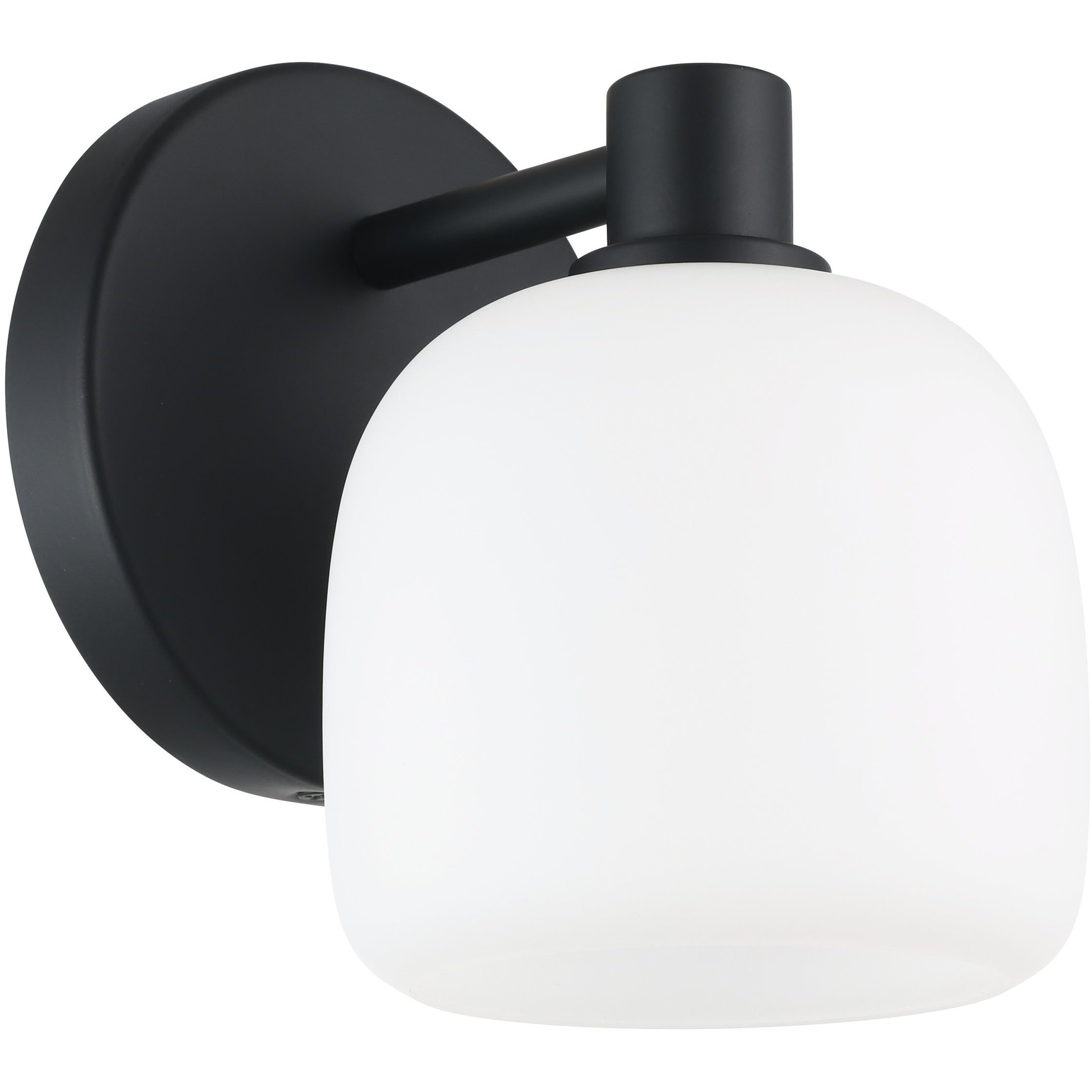 Valentina 1 Light 6.25 inch Matte Black Vanity Light Wall Light