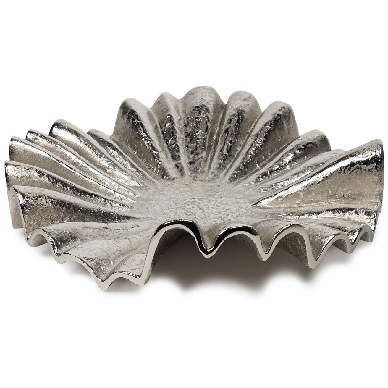 Soleil Silver Serving Tray