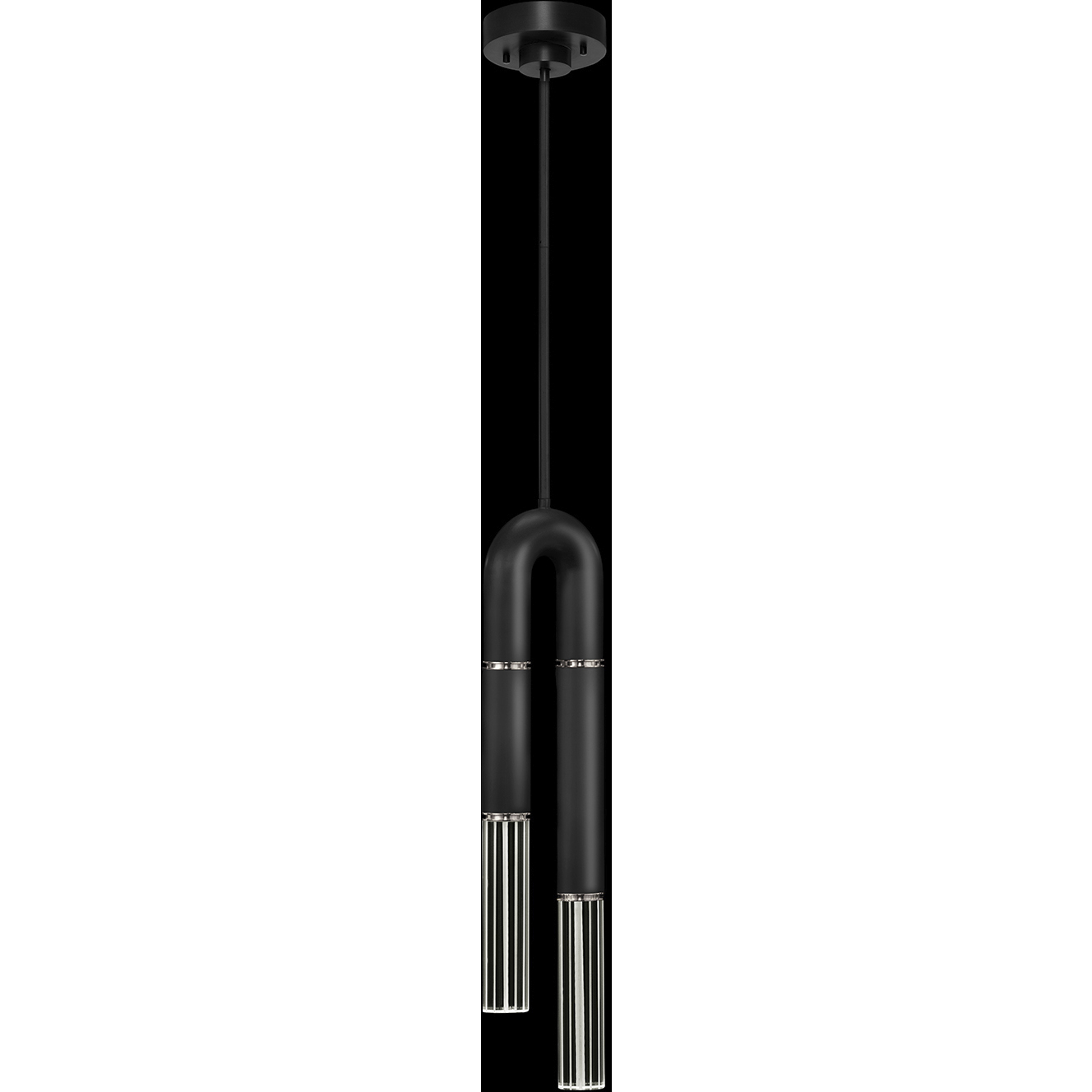 Antonia LED 7 inch Black Pendant Ceiling Light