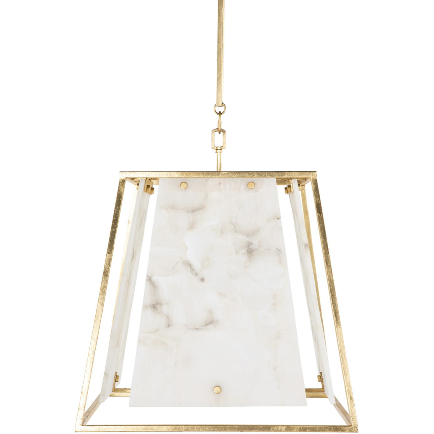 Stacey 1 Light 22 inch Gilded Gold and Alabaster Chandelier Ceiling Light