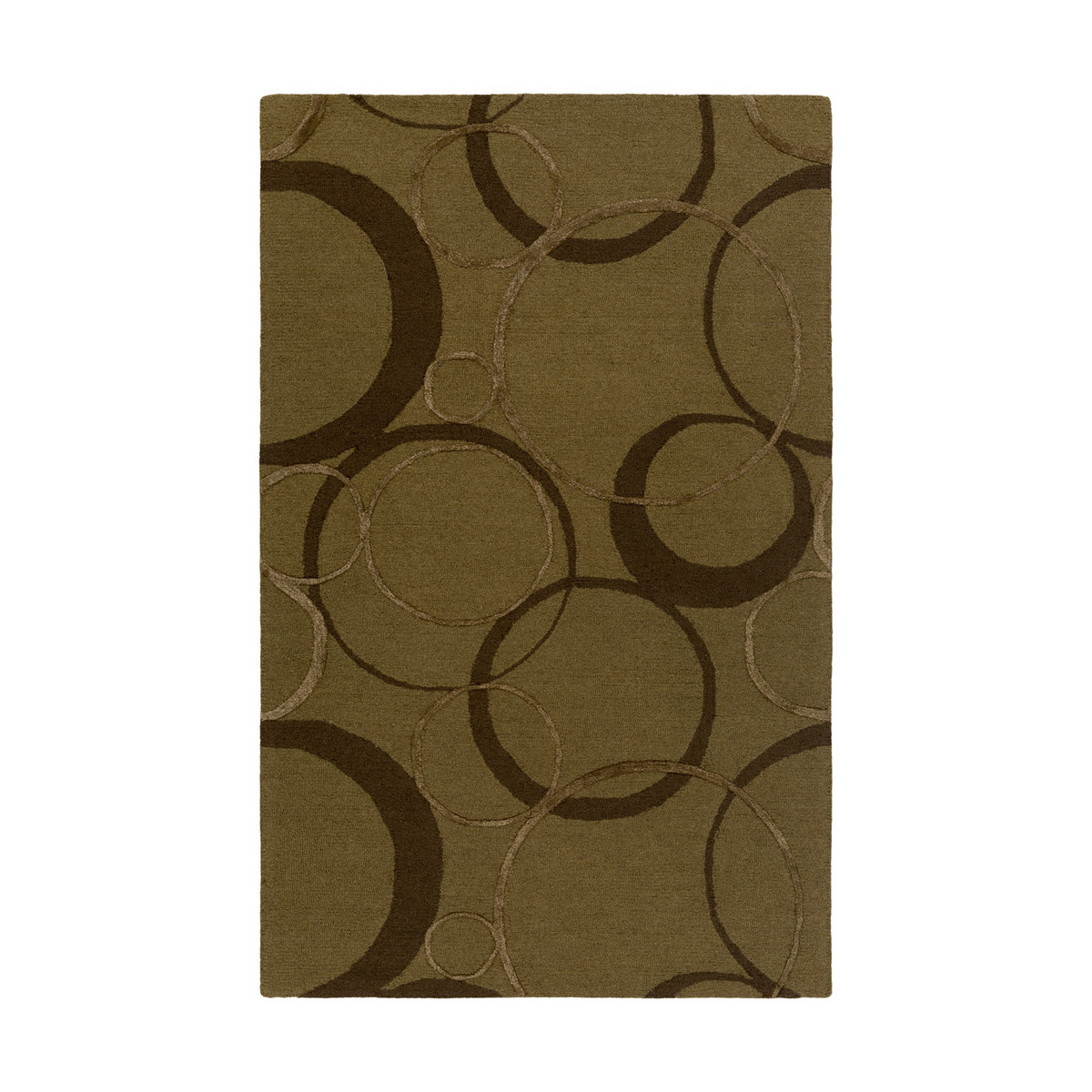 Alexander 72 X 48 inch Olive Indoor Area Rug, Rectangle