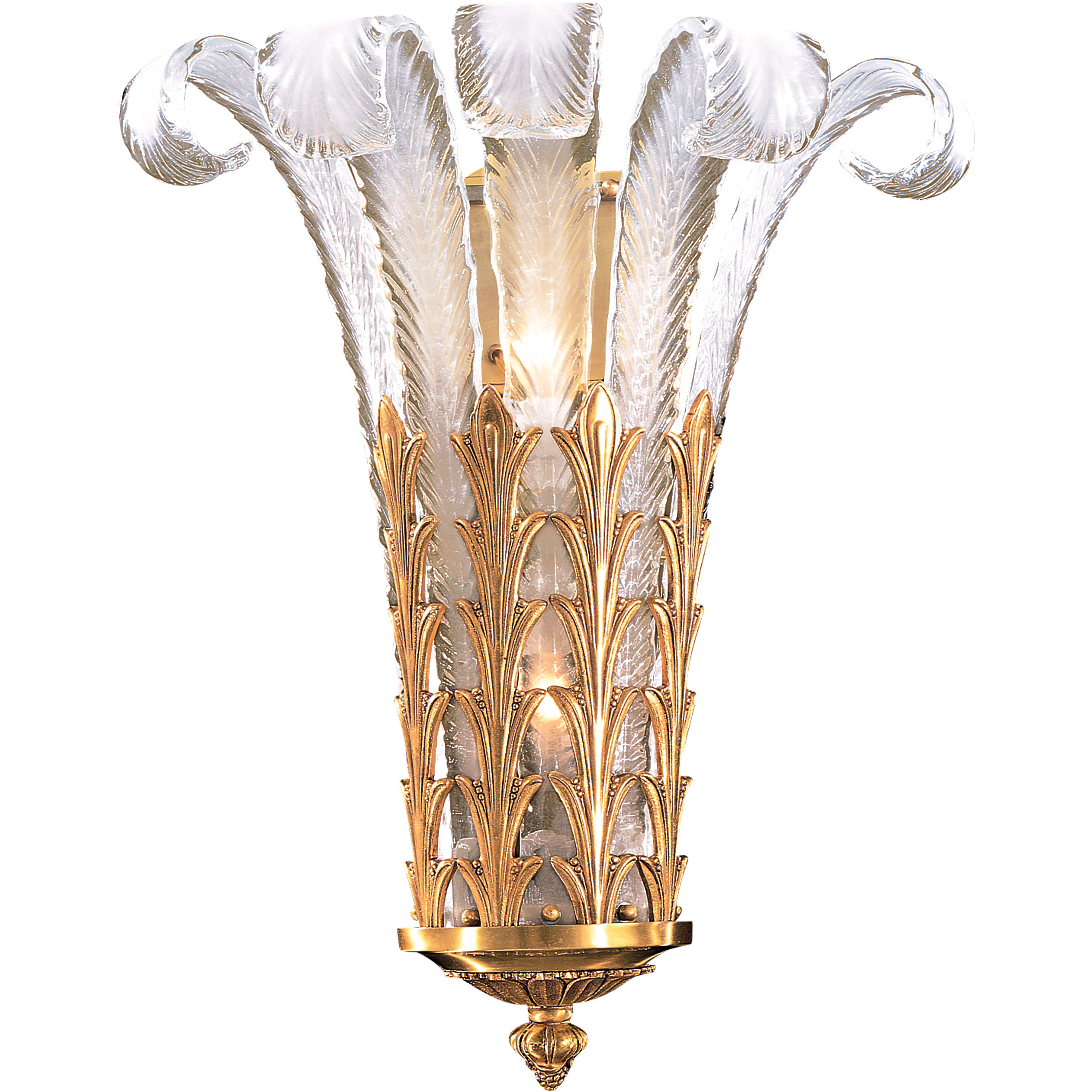Metropolitan Family Collection Wall Sconce Wall Light in French Gold