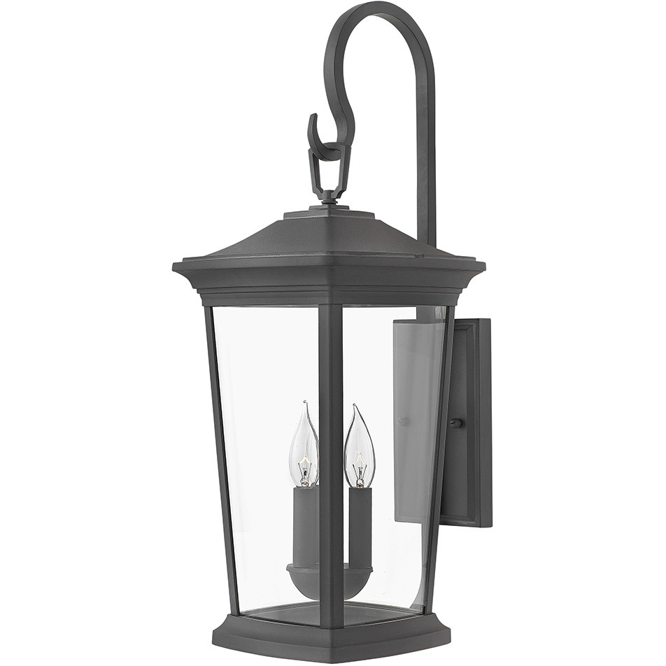 Bromley LED 25 inch Museum Black Outdoor Wall Mount Lantern, Medium