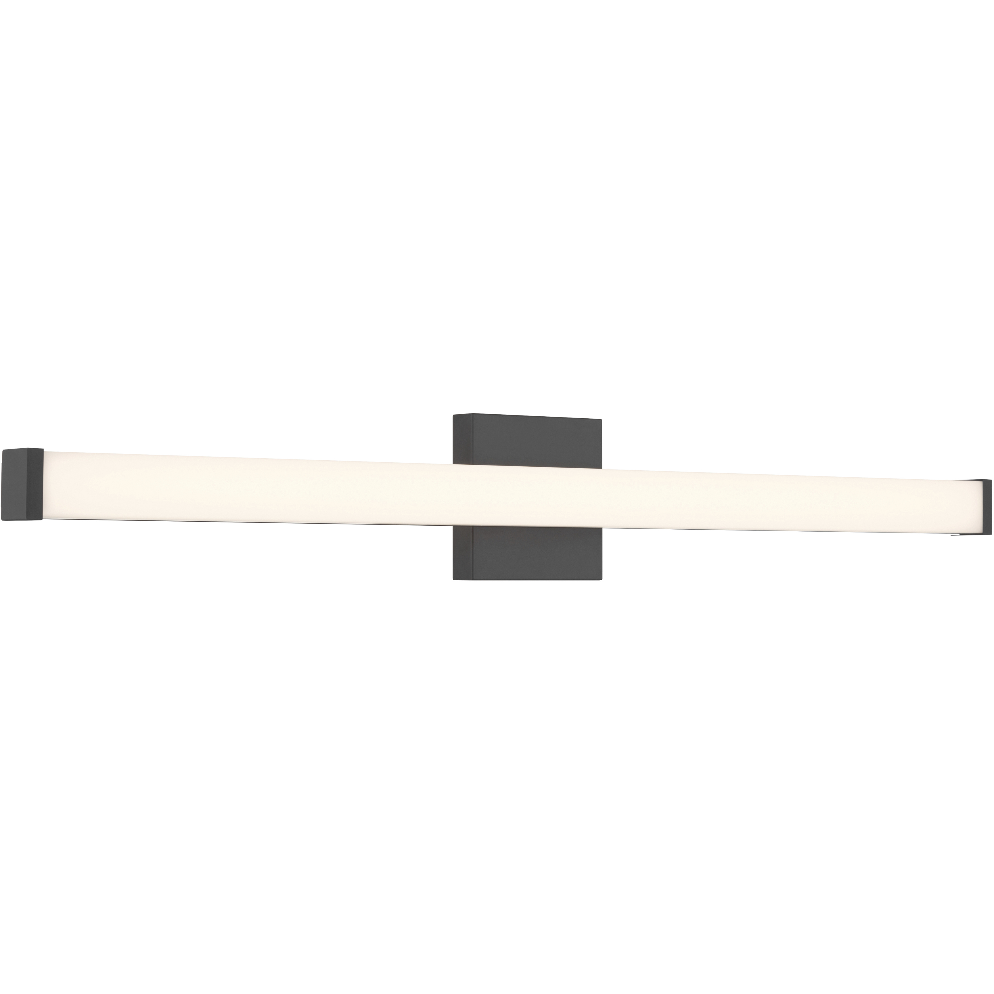 Maxx 36 inch Matte Black Bath Vanity Light Wall Light