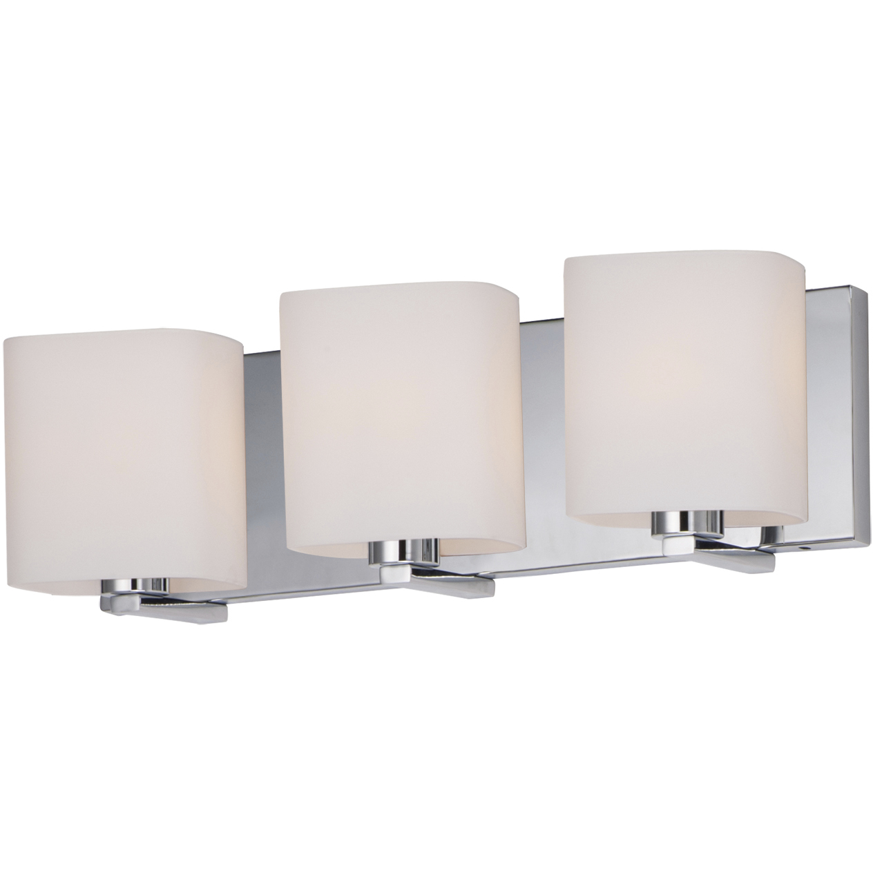 Wrap 3 Light 19.25 inch Polished Chrome Bath Vanity Wall Light