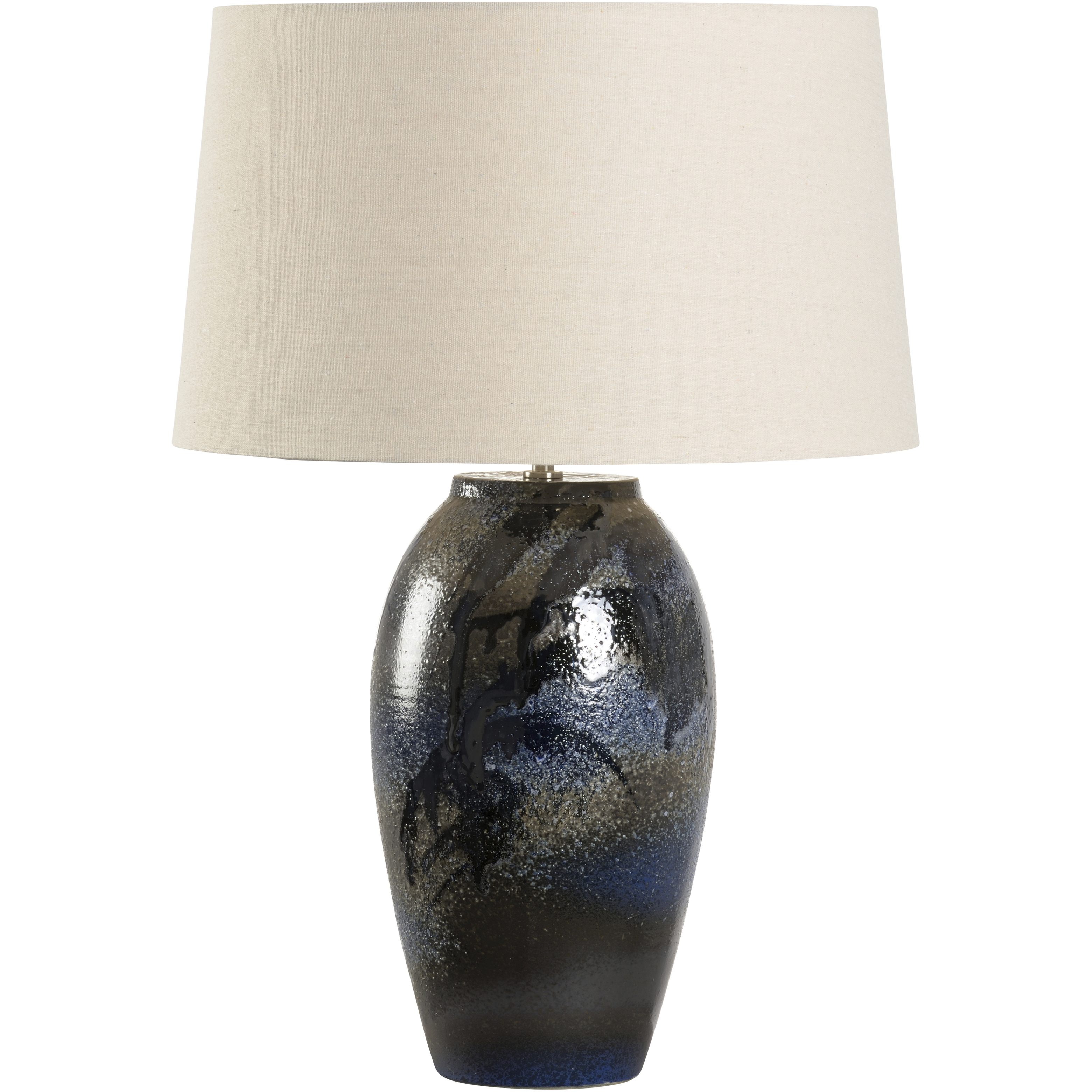 Hatsu 21.5 inch 100.00 watt Blue Table Lamp Portable Light