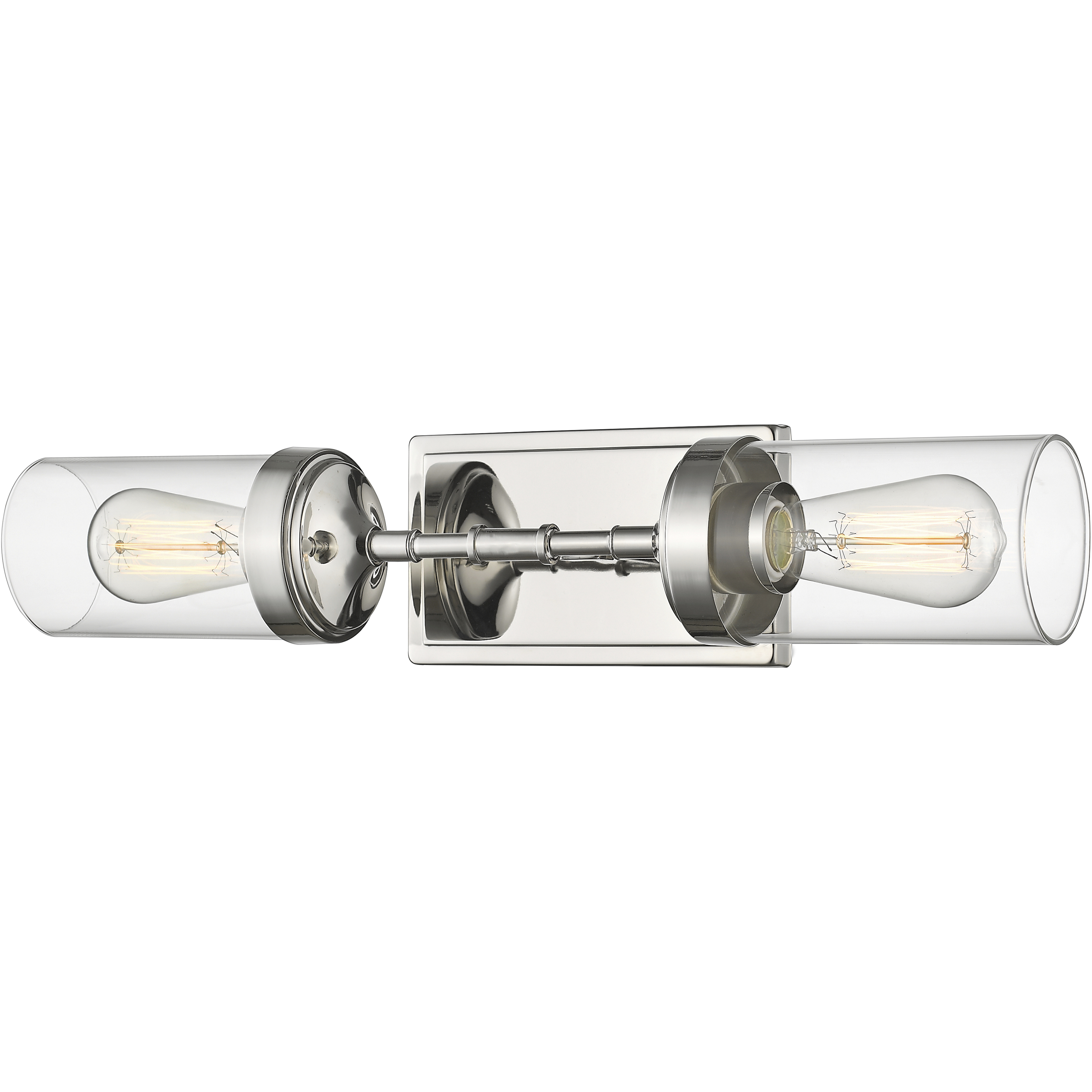 Calliope 2 Light 20.75 inch Polished Nickel Wall Sconce Wall Light