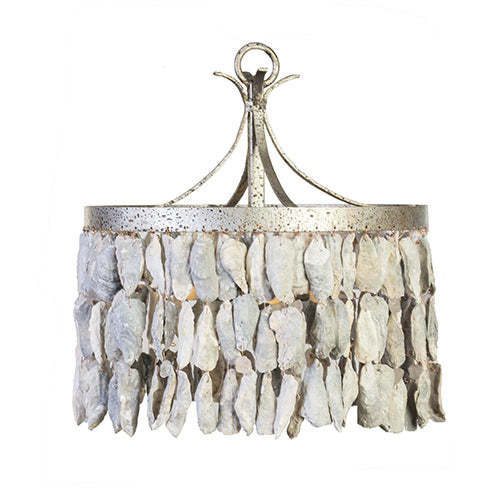 Palm Beach 4 Light Antique Platinum Pendant Ceiling Light