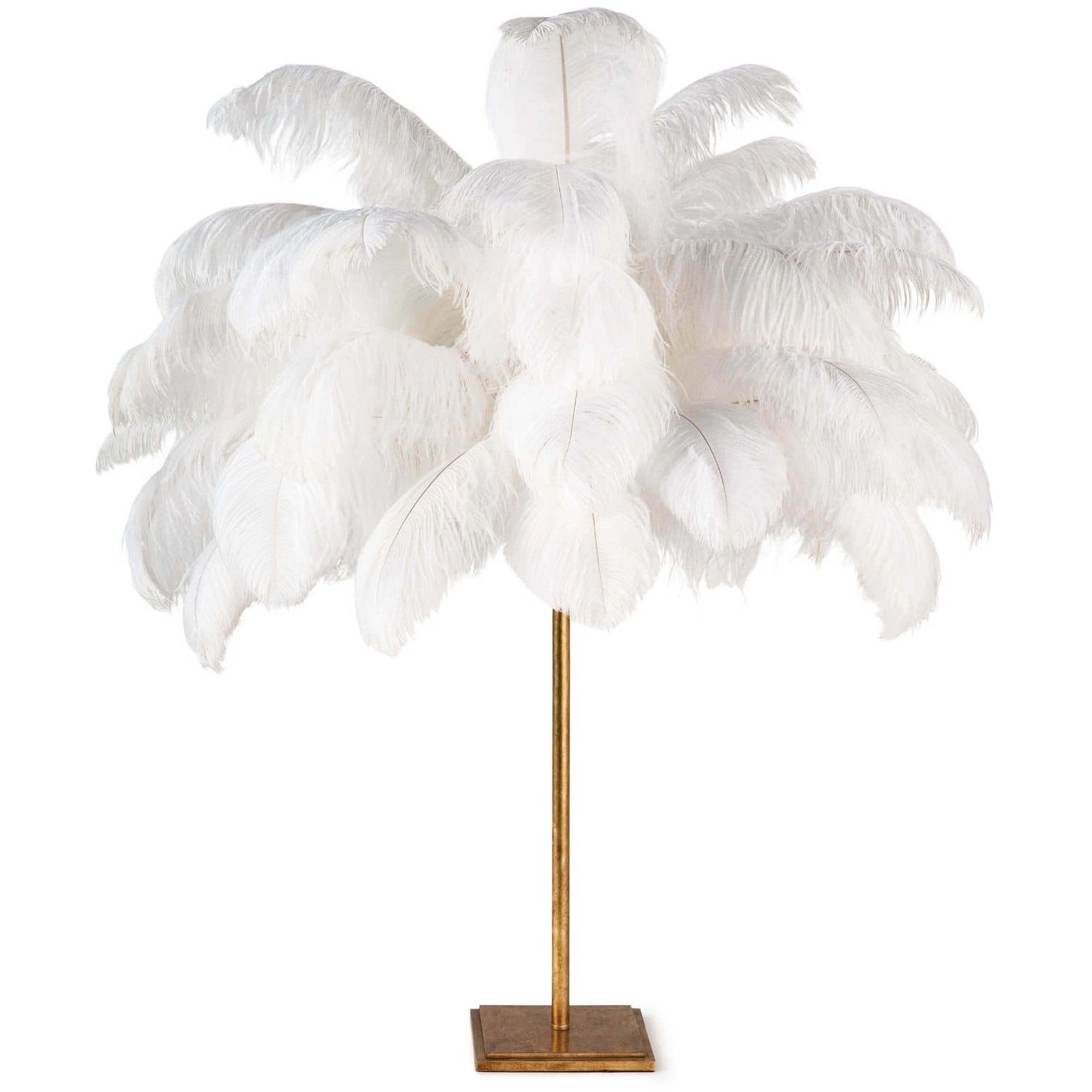 Josephine 32 inch 60.00 watt Gold Leaf Table Lamp Portable Light