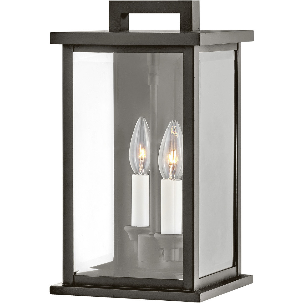 Estate Series Weymouth Outdoor Wall Mount Lantern in Oil Rubbed Bronze, Small