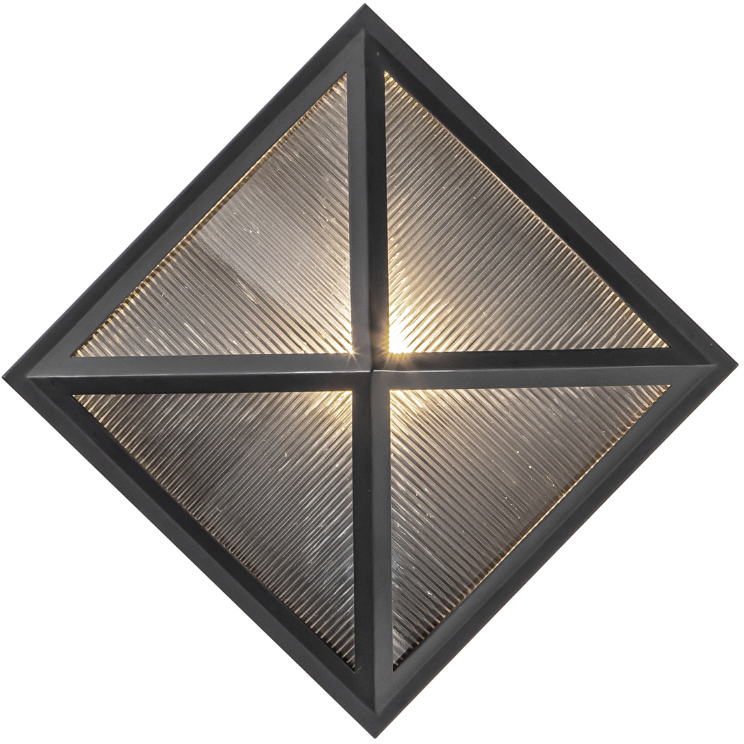 Cairo 1 Light 11 inch Black Exterior Wall Sconce