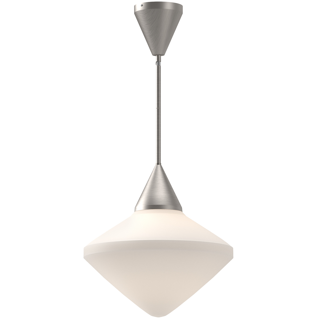 Alora Mood Nora 1 Light 14.13 inch Brushed Nickel Pendant Ceiling Light