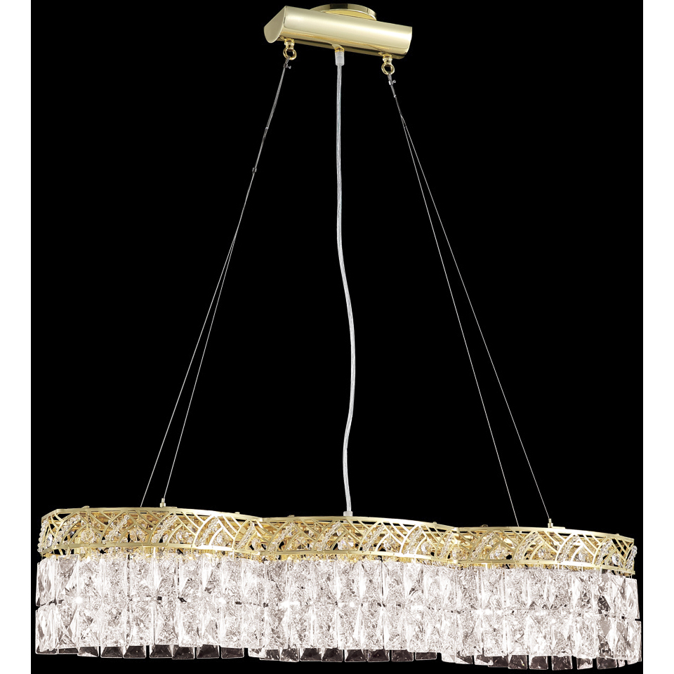 Bar Light 9 Light 6 inch Gold Chandelier Ceiling Light