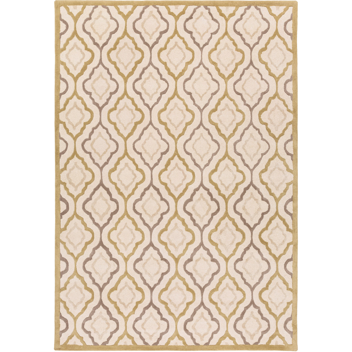 Modern Classics 156 X 108 inch Khaki, Dark Brown, Olive Rug
